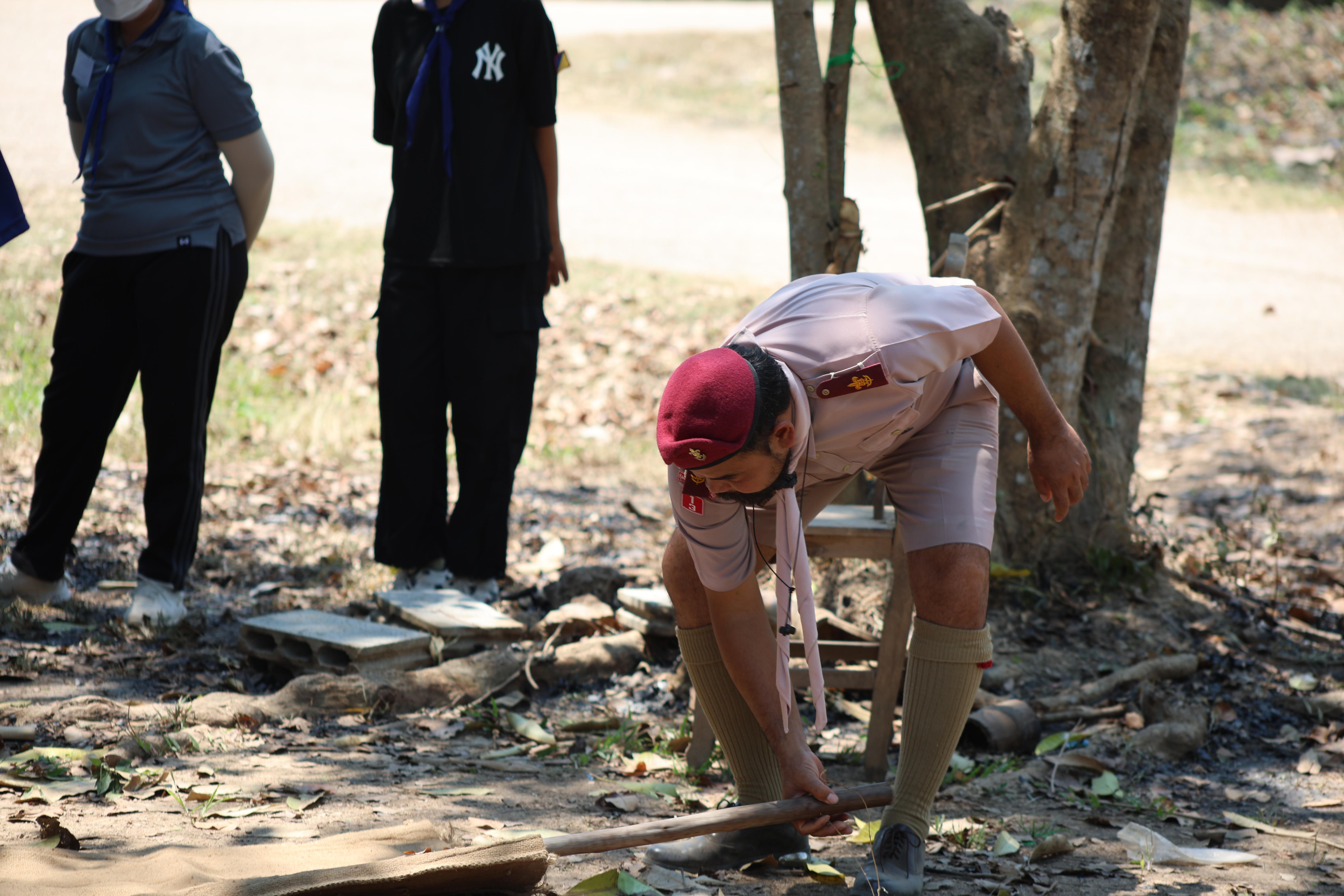 1136. กิจกรรมอบรมวิชาผู้กำกับลูกเสือ ขั้นความรู้เบื้องต้น สำหรับนักศึกษาหลักสูตรประกาศนียบัตรบัณฑิต สาขาวิชาชีพครู ประจำปีการศึกษา 2568