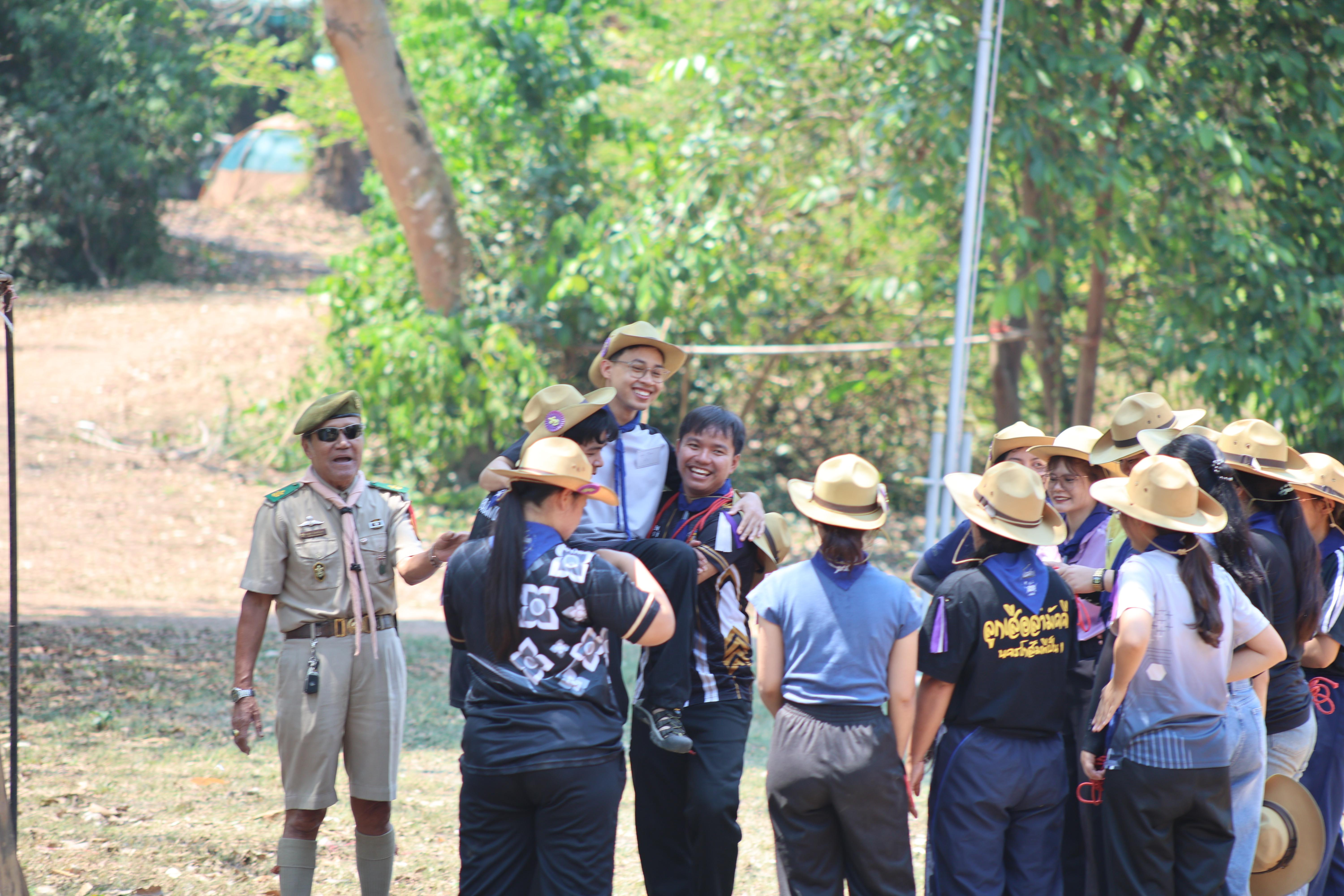 1153. กิจกรรมอบรมวิชาผู้กำกับลูกเสือ ขั้นความรู้เบื้องต้น สำหรับนักศึกษาหลักสูตรประกาศนียบัตรบัณฑิต สาขาวิชาชีพครู ประจำปีการศึกษา 2568