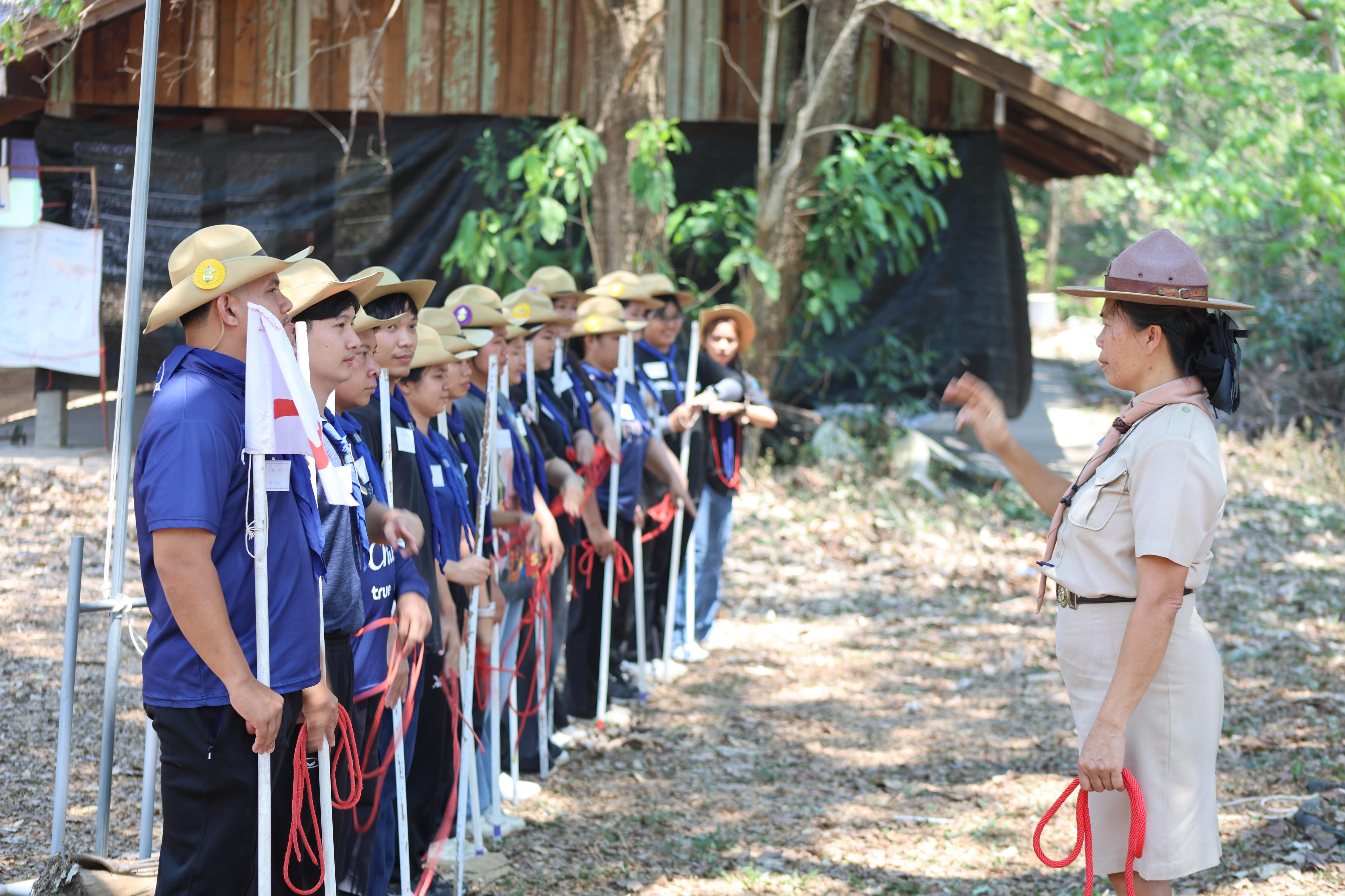 1157. กิจกรรมอบรมวิชาผู้กำกับลูกเสือ ขั้นความรู้เบื้องต้น สำหรับนักศึกษาหลักสูตรประกาศนียบัตรบัณฑิต สาขาวิชาชีพครู ประจำปีการศึกษา 2568