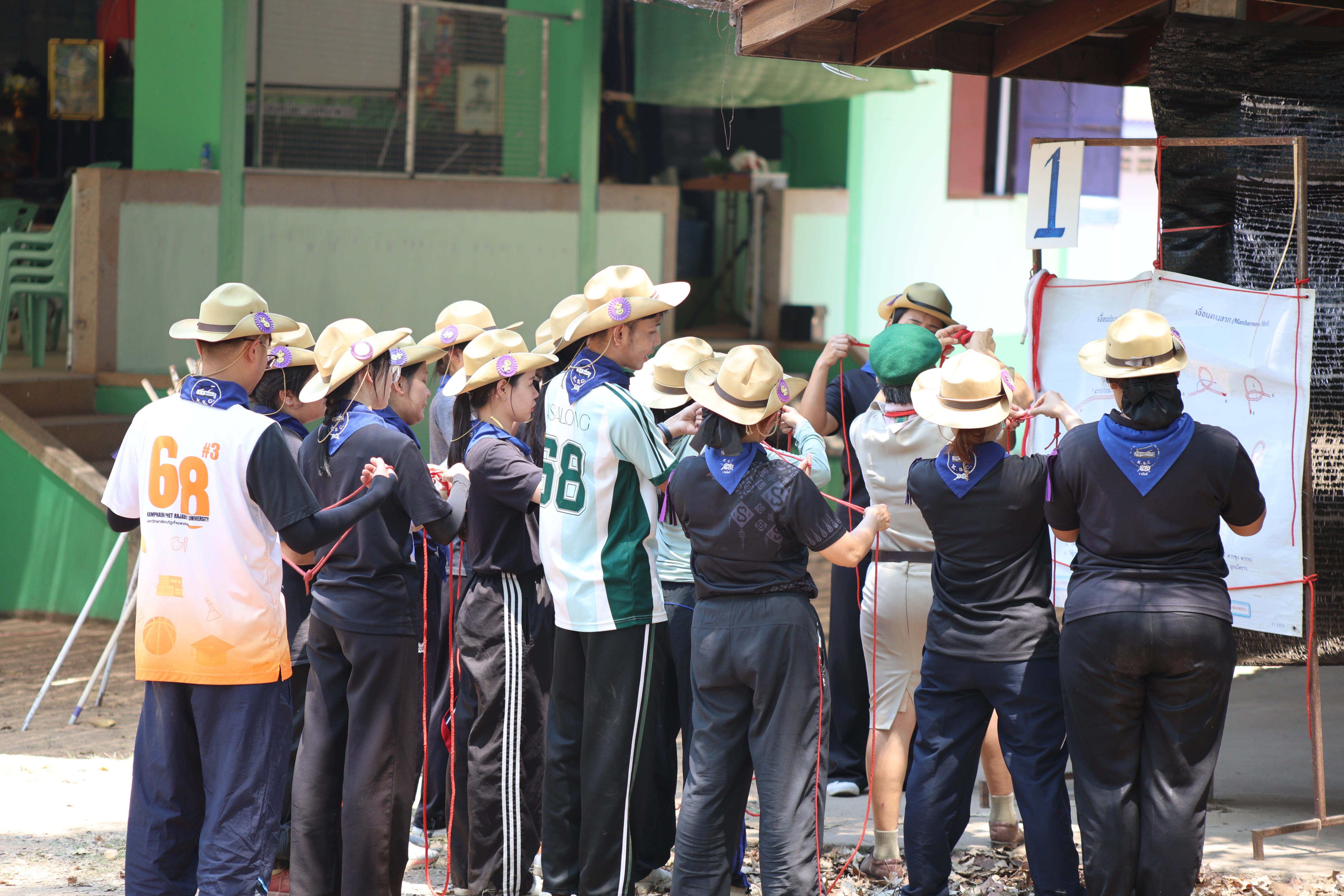 1168. กิจกรรมอบรมวิชาผู้กำกับลูกเสือ ขั้นความรู้เบื้องต้น สำหรับนักศึกษาหลักสูตรประกาศนียบัตรบัณฑิต สาขาวิชาชีพครู ประจำปีการศึกษา 2568