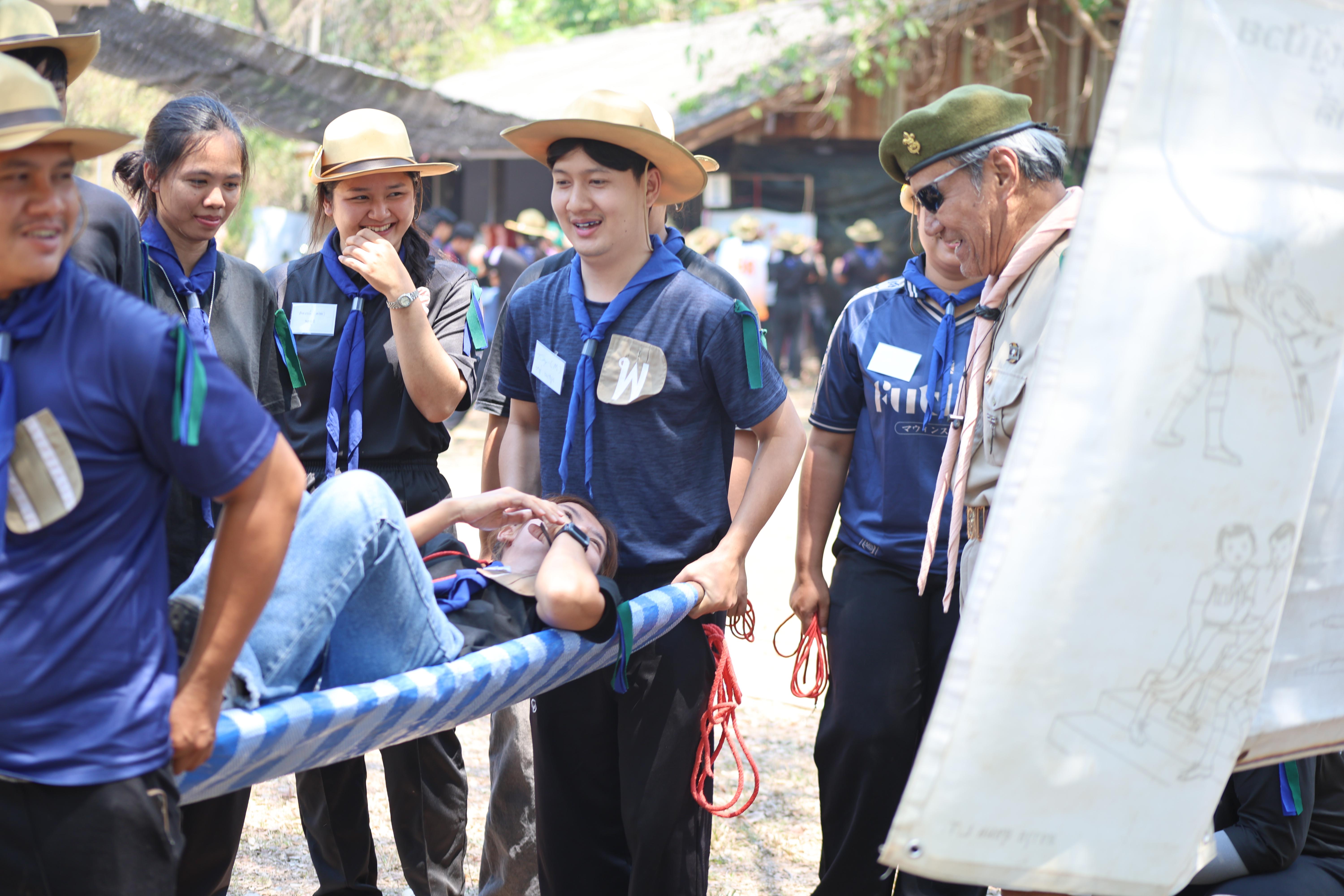 1176. กิจกรรมอบรมวิชาผู้กำกับลูกเสือ ขั้นความรู้เบื้องต้น สำหรับนักศึกษาหลักสูตรประกาศนียบัตรบัณฑิต สาขาวิชาชีพครู ประจำปีการศึกษา 2568