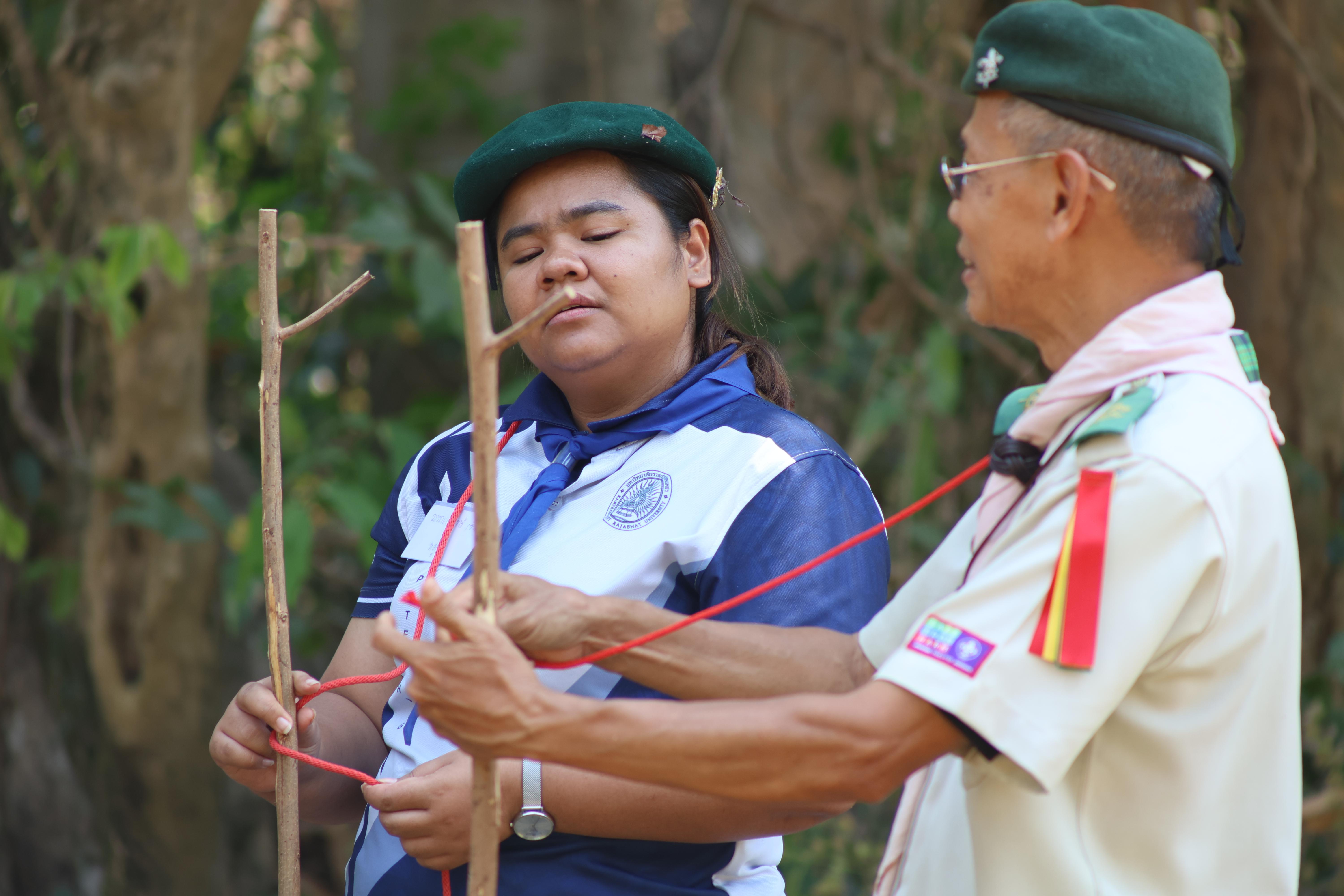 1196. กิจกรรมอบรมวิชาผู้กำกับลูกเสือ ขั้นความรู้เบื้องต้น สำหรับนักศึกษาหลักสูตรประกาศนียบัตรบัณฑิต สาขาวิชาชีพครู ประจำปีการศึกษา 2568