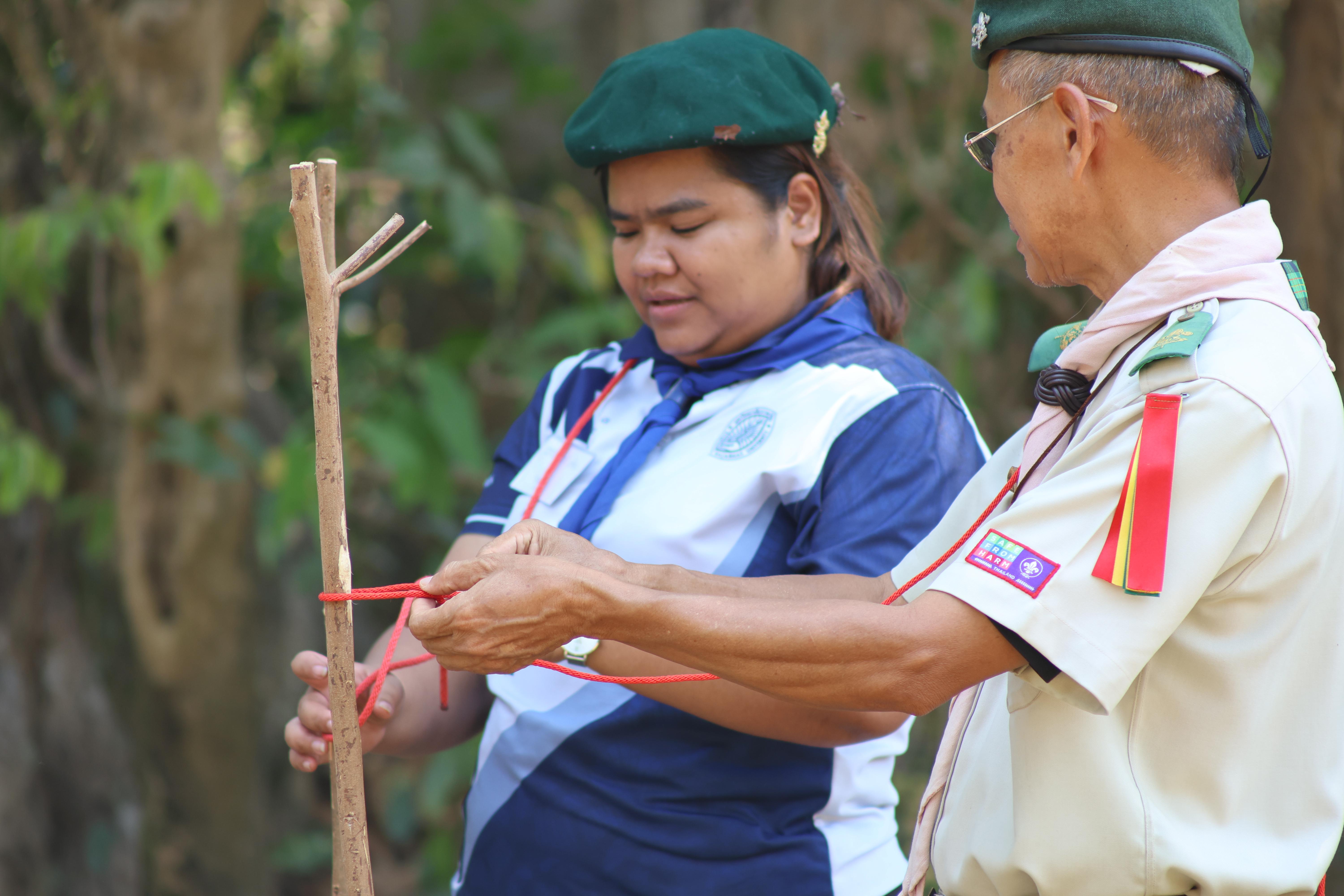 1197. กิจกรรมอบรมวิชาผู้กำกับลูกเสือ ขั้นความรู้เบื้องต้น สำหรับนักศึกษาหลักสูตรประกาศนียบัตรบัณฑิต สาขาวิชาชีพครู ประจำปีการศึกษา 2568