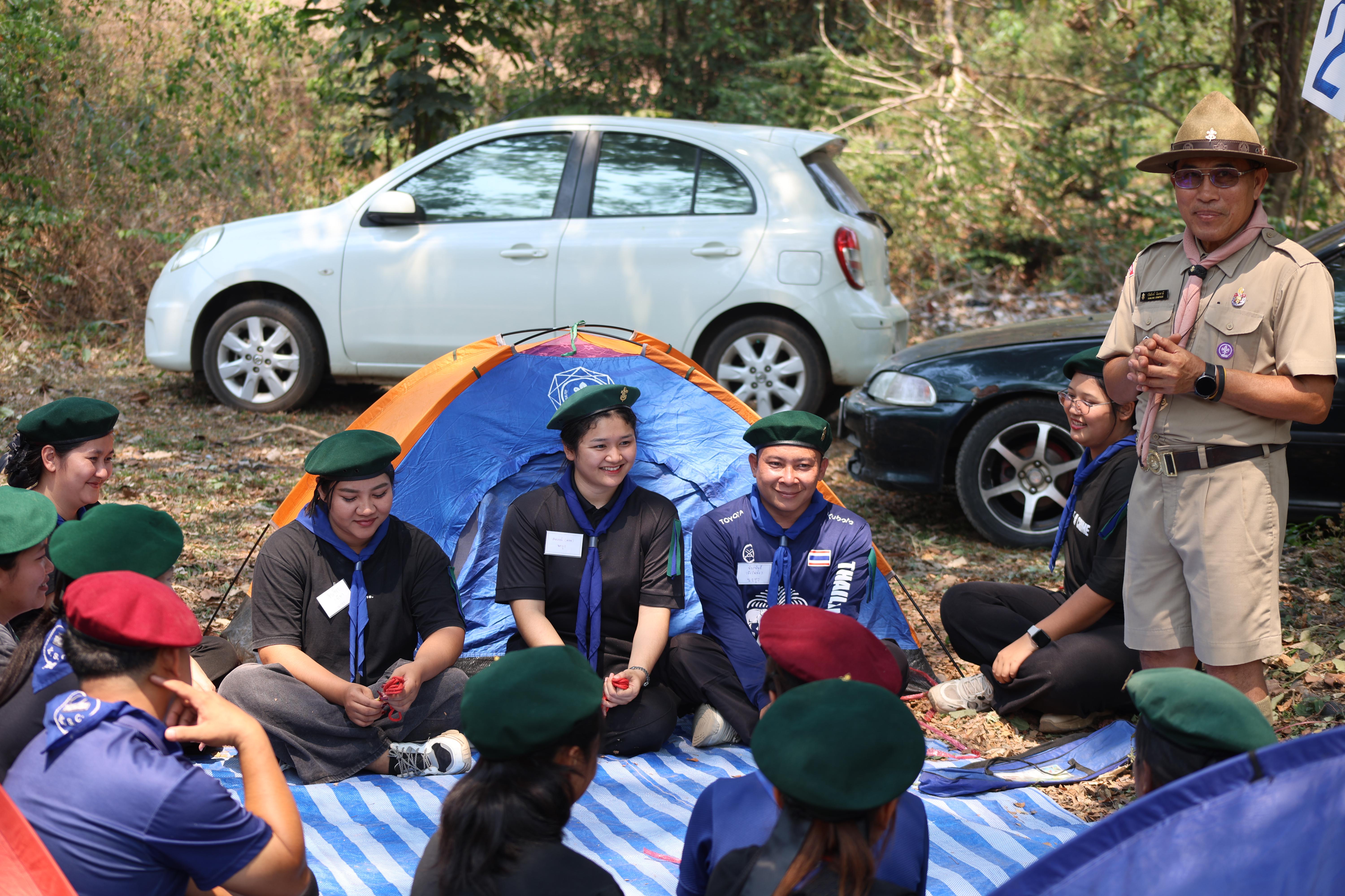 1216. กิจกรรมอบรมวิชาผู้กำกับลูกเสือ ขั้นความรู้เบื้องต้น สำหรับนักศึกษาหลักสูตรประกาศนียบัตรบัณฑิต สาขาวิชาชีพครู ประจำปีการศึกษา 2568