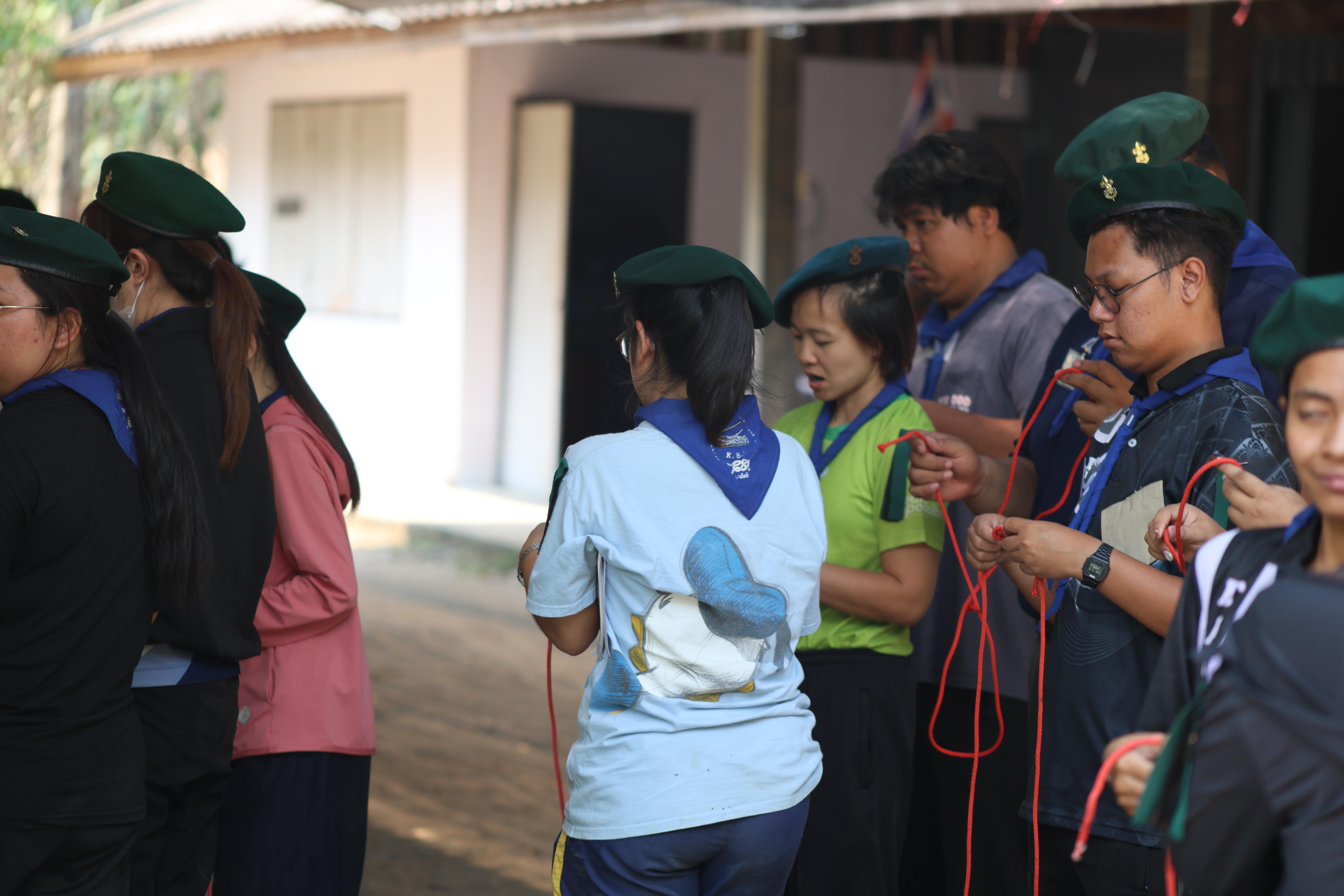 1219. กิจกรรมอบรมวิชาผู้กำกับลูกเสือ ขั้นความรู้เบื้องต้น สำหรับนักศึกษาหลักสูตรประกาศนียบัตรบัณฑิต สาขาวิชาชีพครู ประจำปีการศึกษา 2568