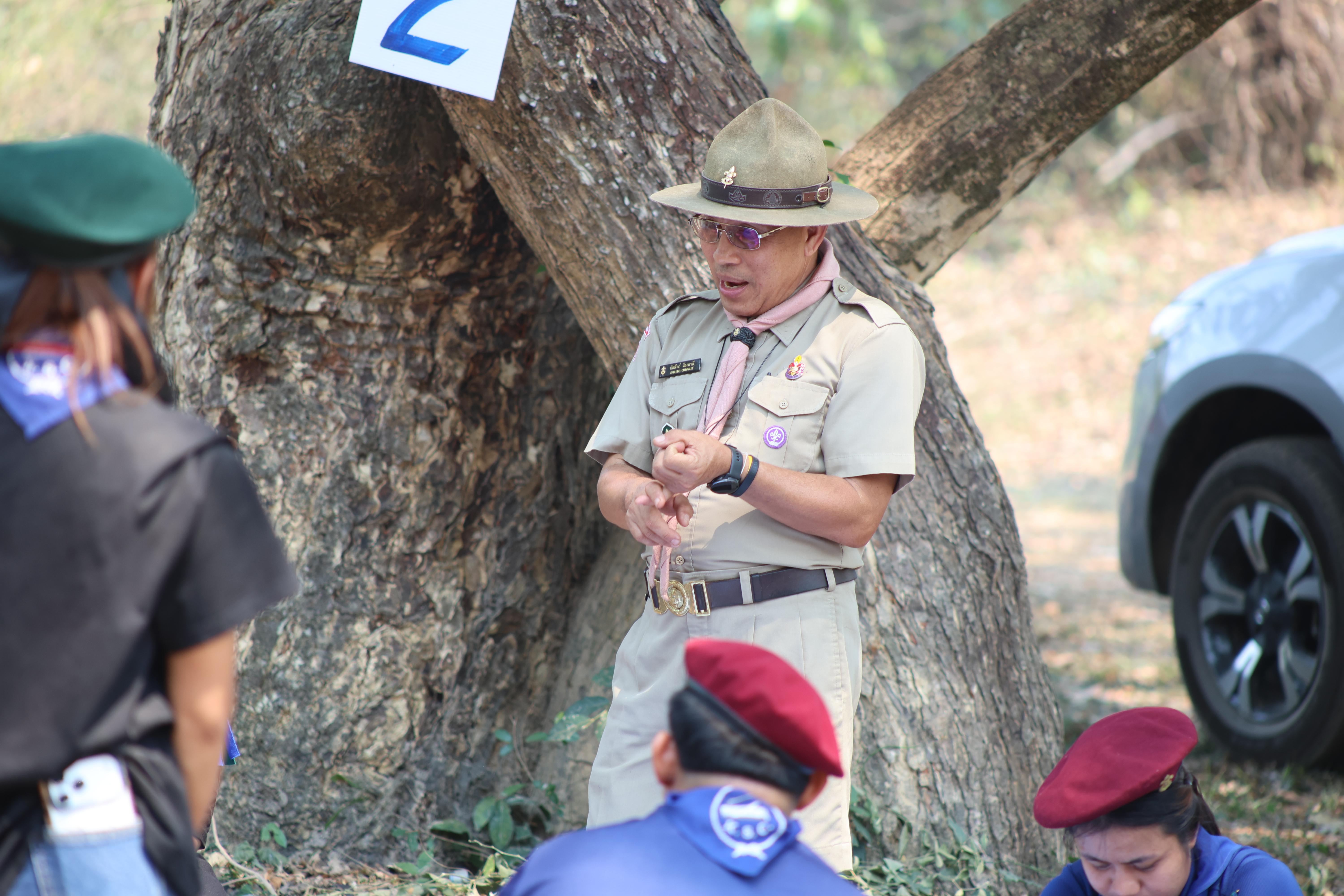 1255. กิจกรรมอบรมวิชาผู้กำกับลูกเสือ ขั้นความรู้เบื้องต้น สำหรับนักศึกษาหลักสูตรประกาศนียบัตรบัณฑิต สาขาวิชาชีพครู ประจำปีการศึกษา 2568