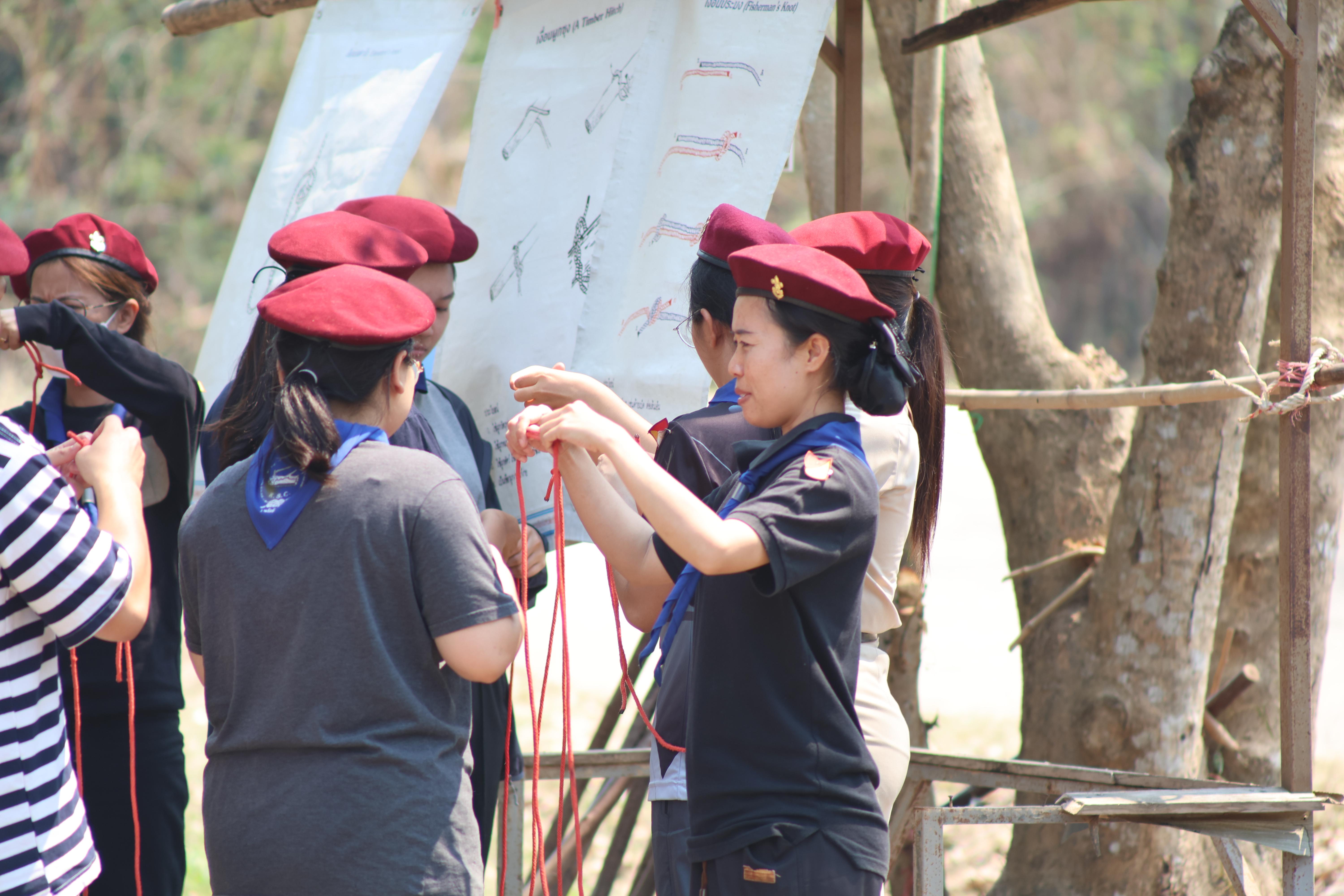 1268. กิจกรรมอบรมวิชาผู้กำกับลูกเสือ ขั้นความรู้เบื้องต้น สำหรับนักศึกษาหลักสูตรประกาศนียบัตรบัณฑิต สาขาวิชาชีพครู ประจำปีการศึกษา 2568