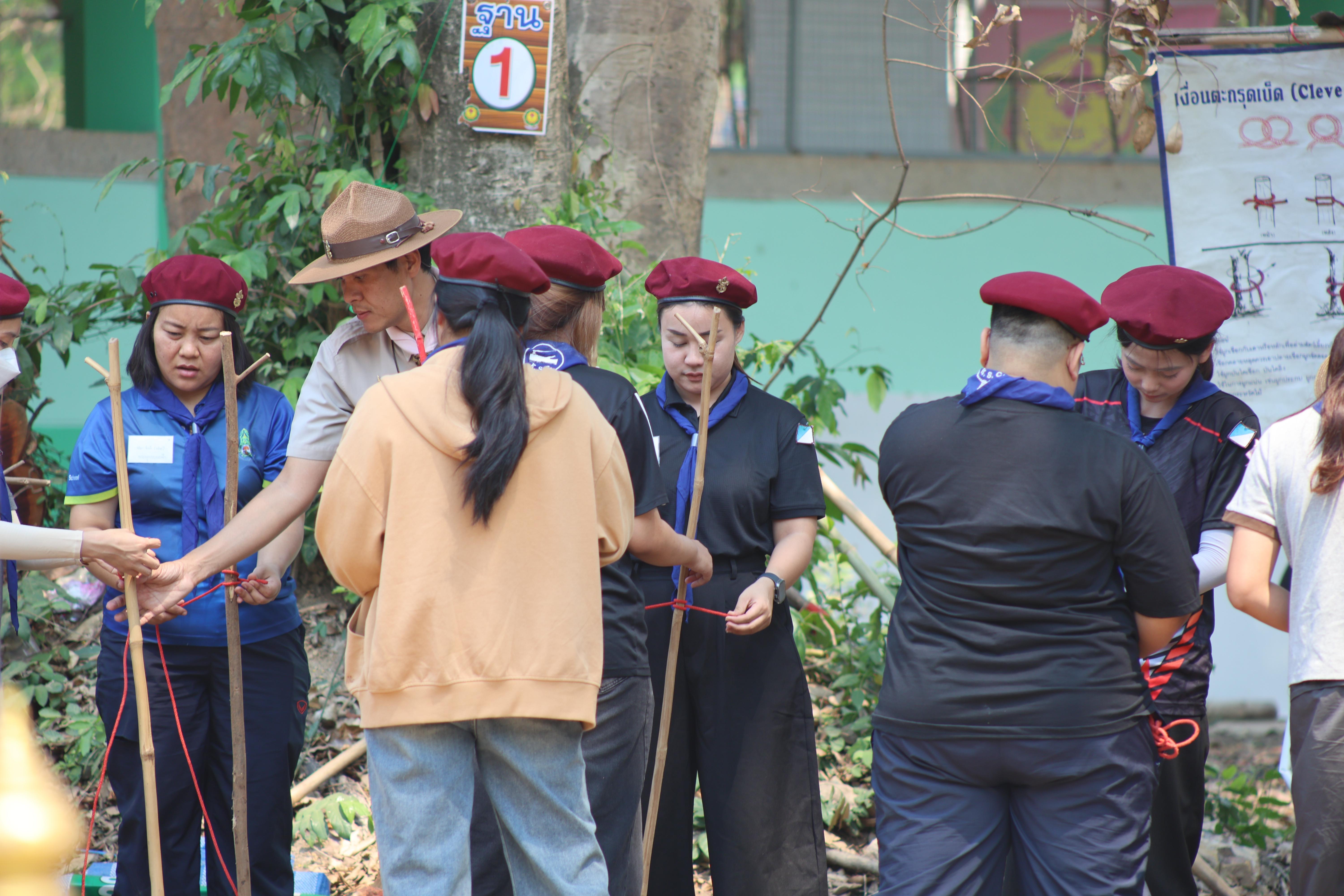 1271. กิจกรรมอบรมวิชาผู้กำกับลูกเสือ ขั้นความรู้เบื้องต้น สำหรับนักศึกษาหลักสูตรประกาศนียบัตรบัณฑิต สาขาวิชาชีพครู ประจำปีการศึกษา 2568