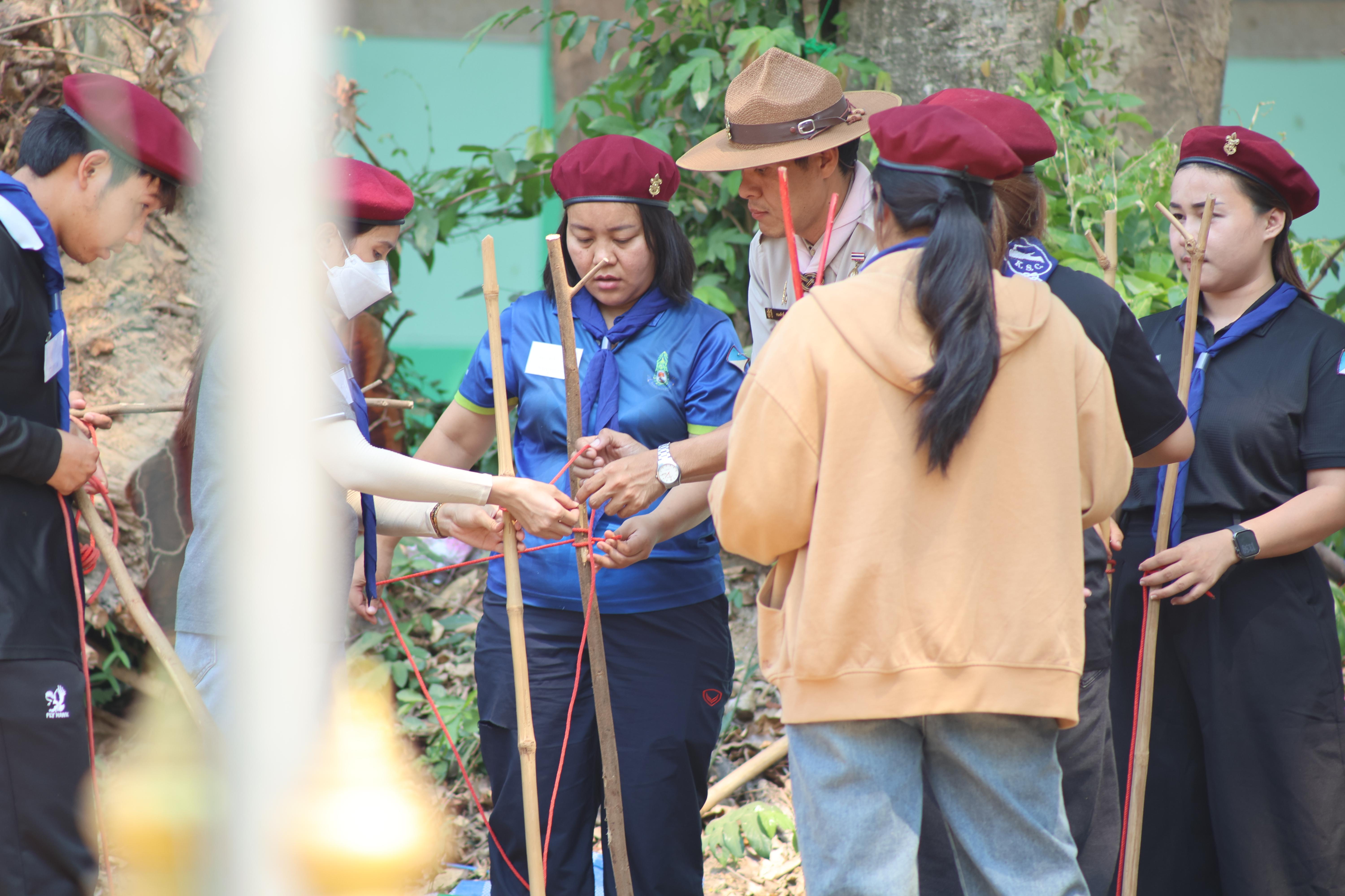 1272. กิจกรรมอบรมวิชาผู้กำกับลูกเสือ ขั้นความรู้เบื้องต้น สำหรับนักศึกษาหลักสูตรประกาศนียบัตรบัณฑิต สาขาวิชาชีพครู ประจำปีการศึกษา 2568