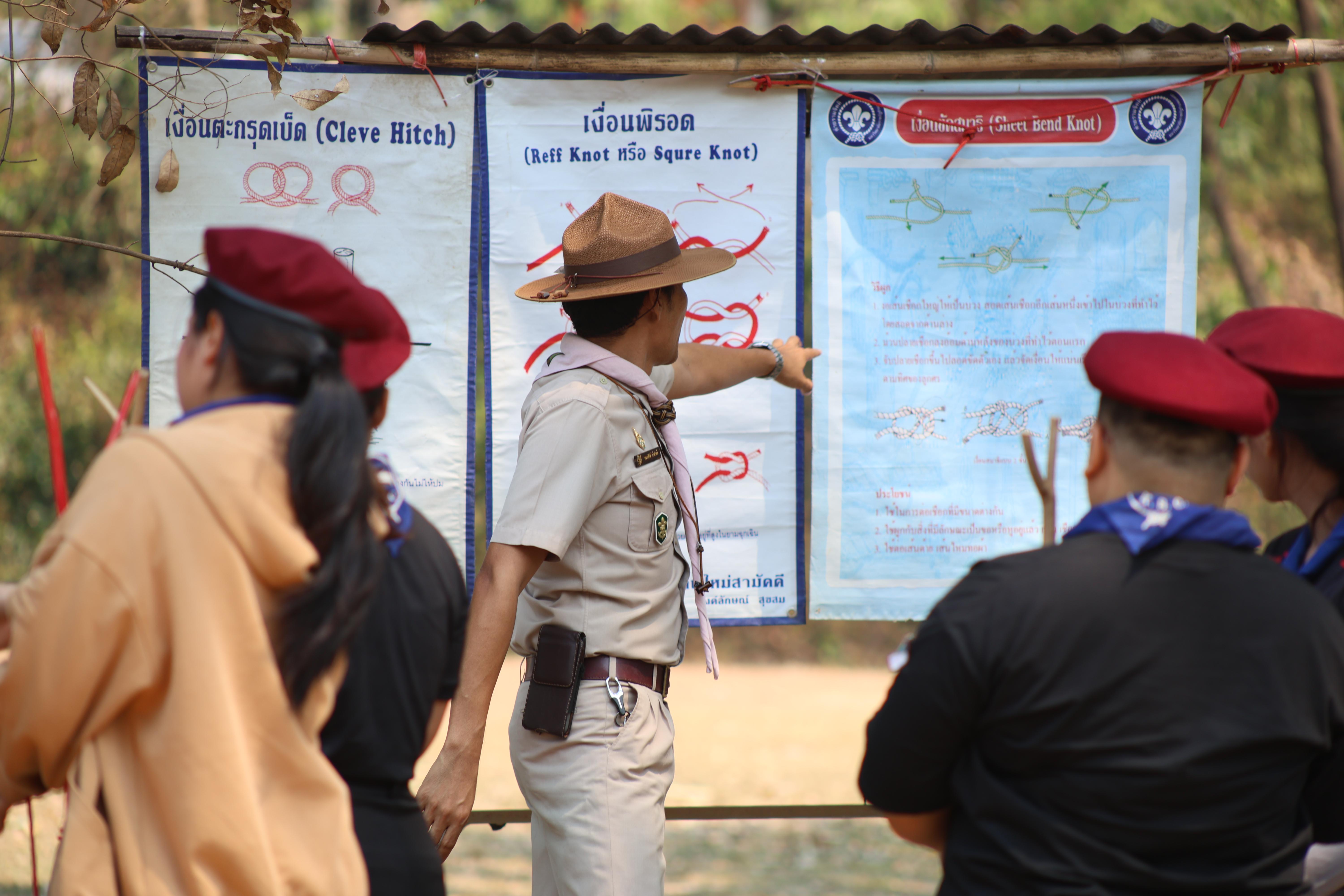 1273. กิจกรรมอบรมวิชาผู้กำกับลูกเสือ ขั้นความรู้เบื้องต้น สำหรับนักศึกษาหลักสูตรประกาศนียบัตรบัณฑิต สาขาวิชาชีพครู ประจำปีการศึกษา 2568