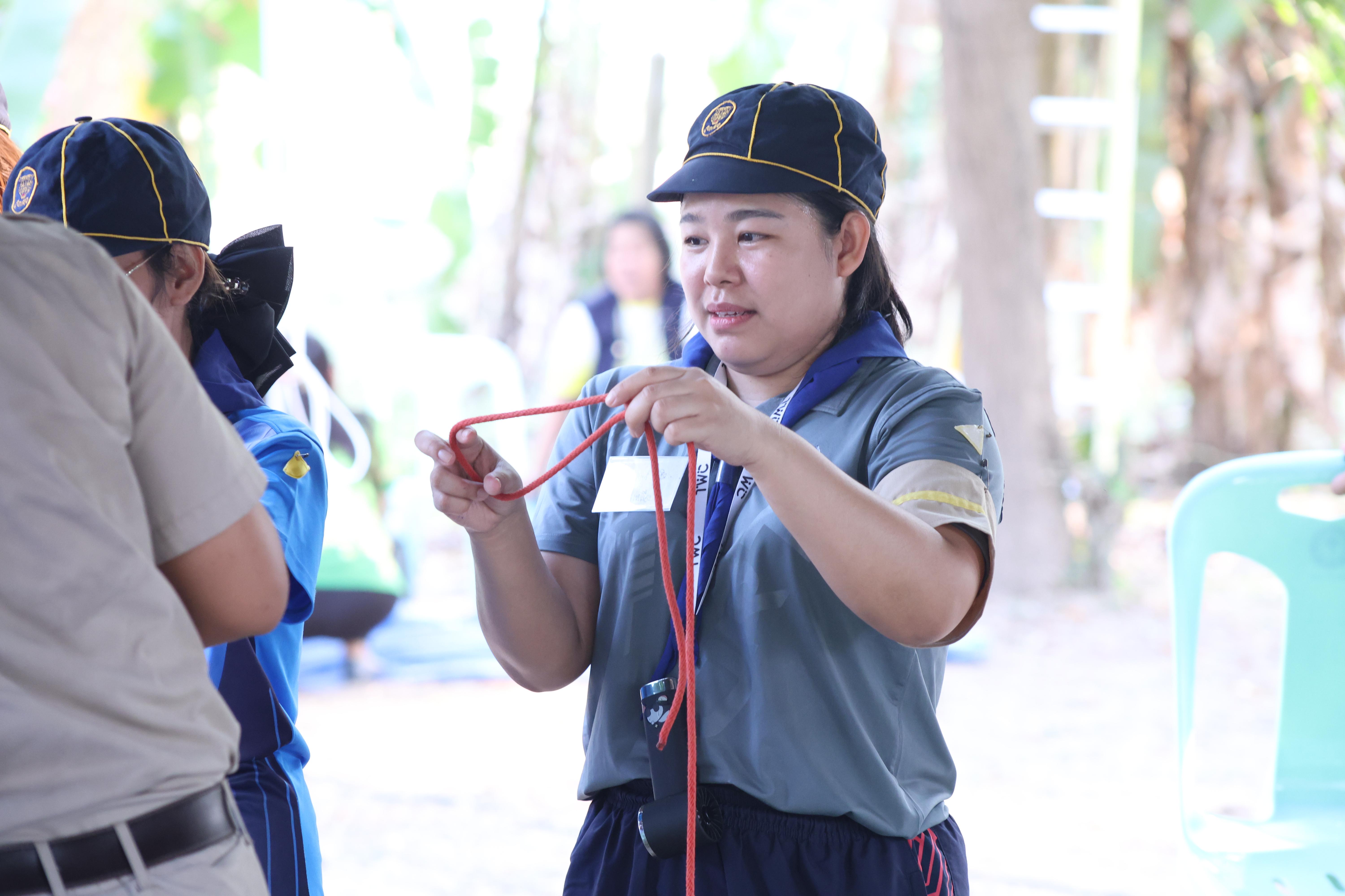 1296. กิจกรรมอบรมวิชาผู้กำกับลูกเสือ ขั้นความรู้เบื้องต้น สำหรับนักศึกษาหลักสูตรประกาศนียบัตรบัณฑิต สาขาวิชาชีพครู ประจำปีการศึกษา 2568