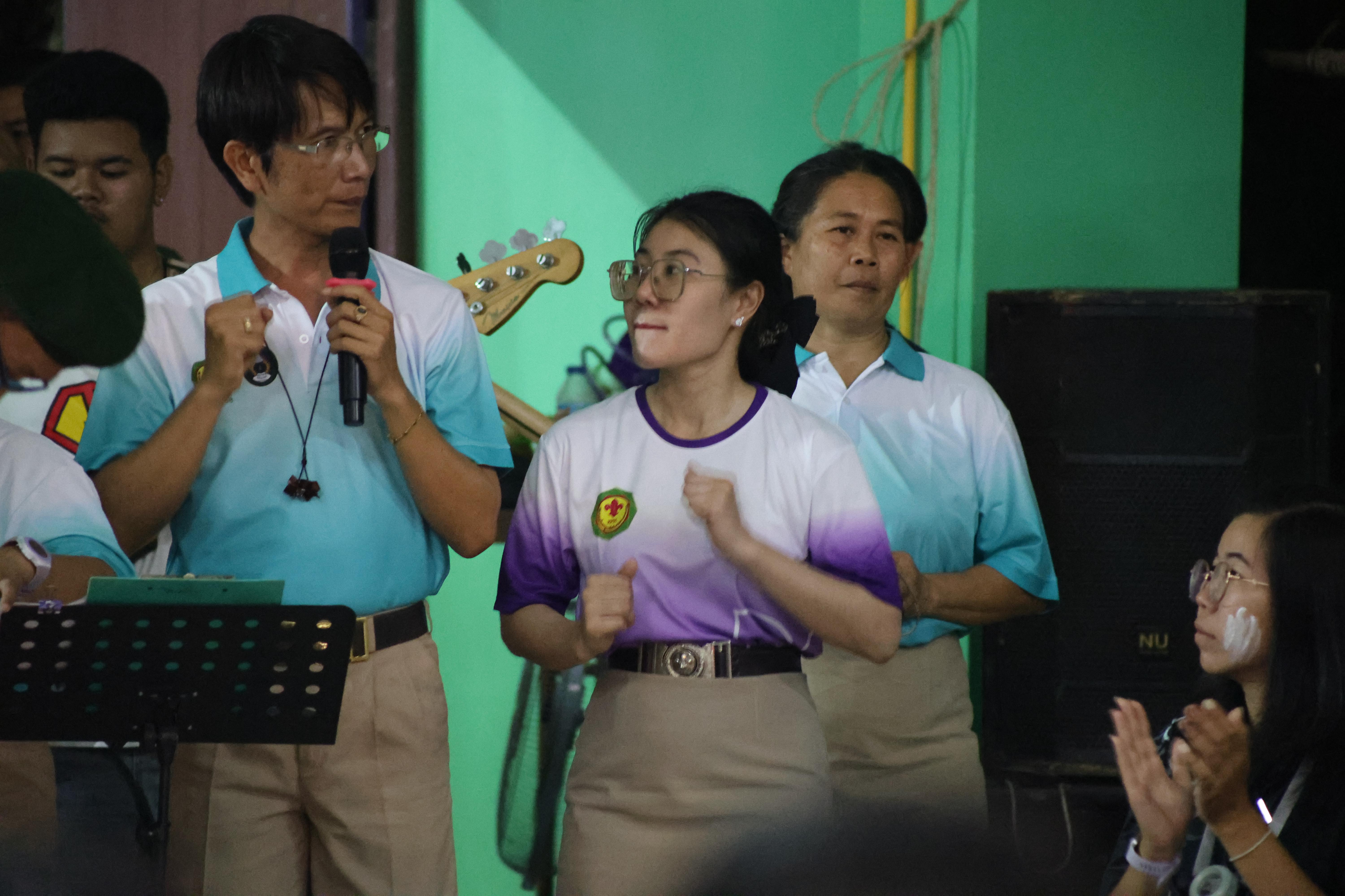 1414. กิจกรรมอบรมวิชาผู้กำกับลูกเสือ ขั้นความรู้เบื้องต้น สำหรับนักศึกษาหลักสูตรประกาศนียบัตรบัณฑิต สาขาวิชาชีพครู ประจำปีการศึกษา 2568