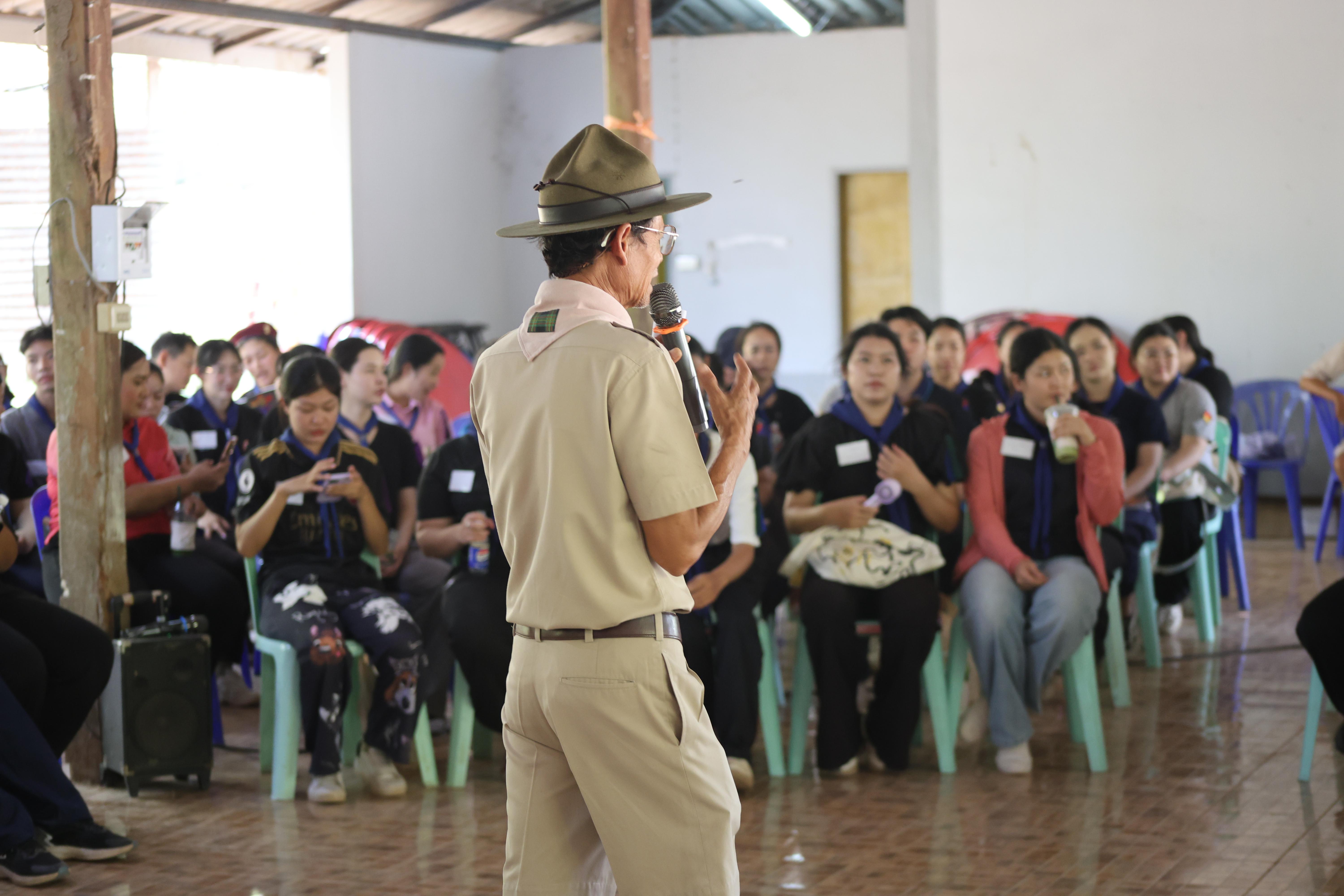 1535. กิจกรรมอบรมวิชาผู้กำกับลูกเสือ ขั้นความรู้เบื้องต้น สำหรับนักศึกษาหลักสูตรประกาศนียบัตรบัณฑิต สาขาวิชาชีพครู ประจำปีการศึกษา 2568