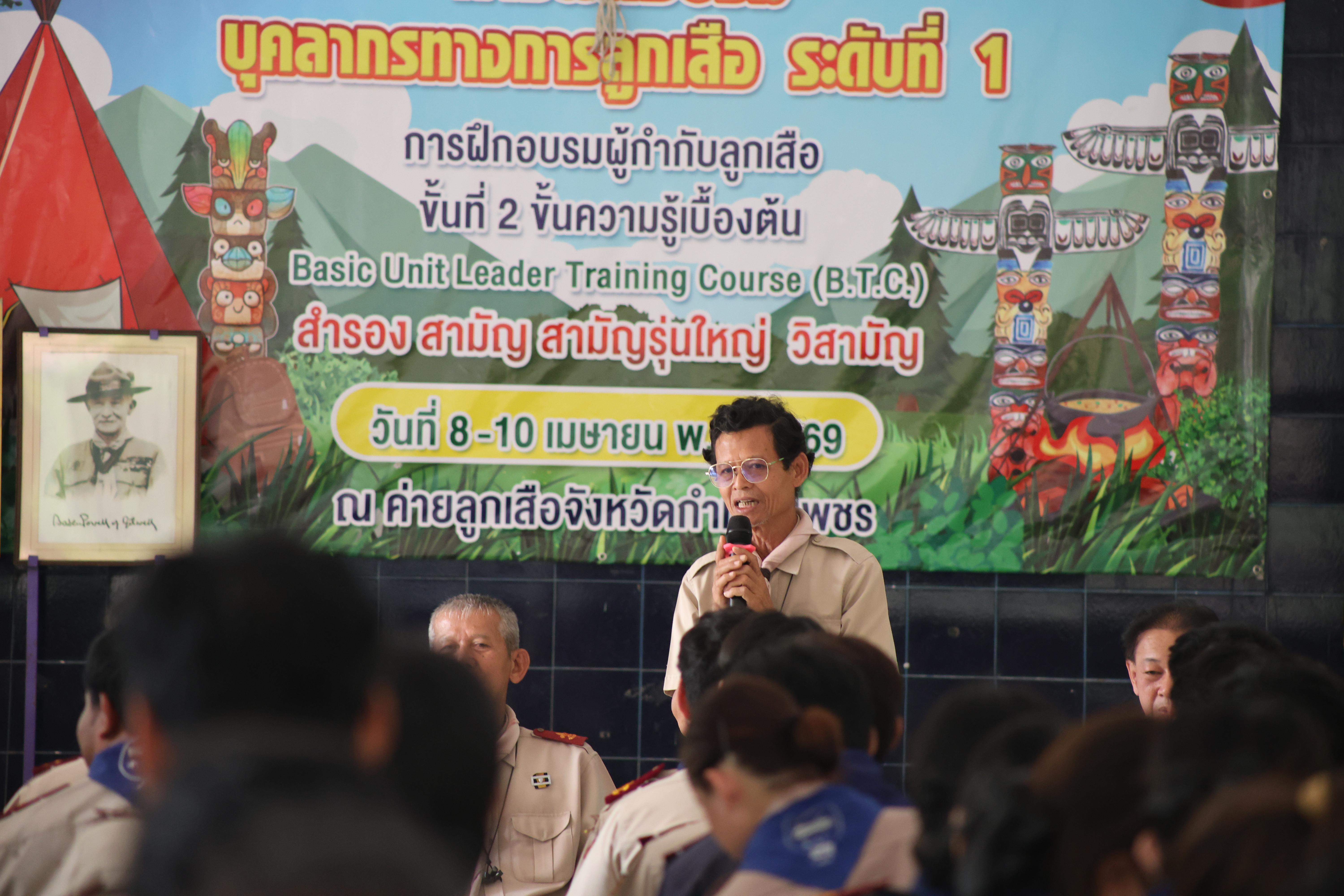 1594. กิจกรรมอบรมวิชาผู้กำกับลูกเสือ ขั้นความรู้เบื้องต้น สำหรับนักศึกษาหลักสูตรประกาศนียบัตรบัณฑิต สาขาวิชาชีพครู ประจำปีการศึกษา 2568