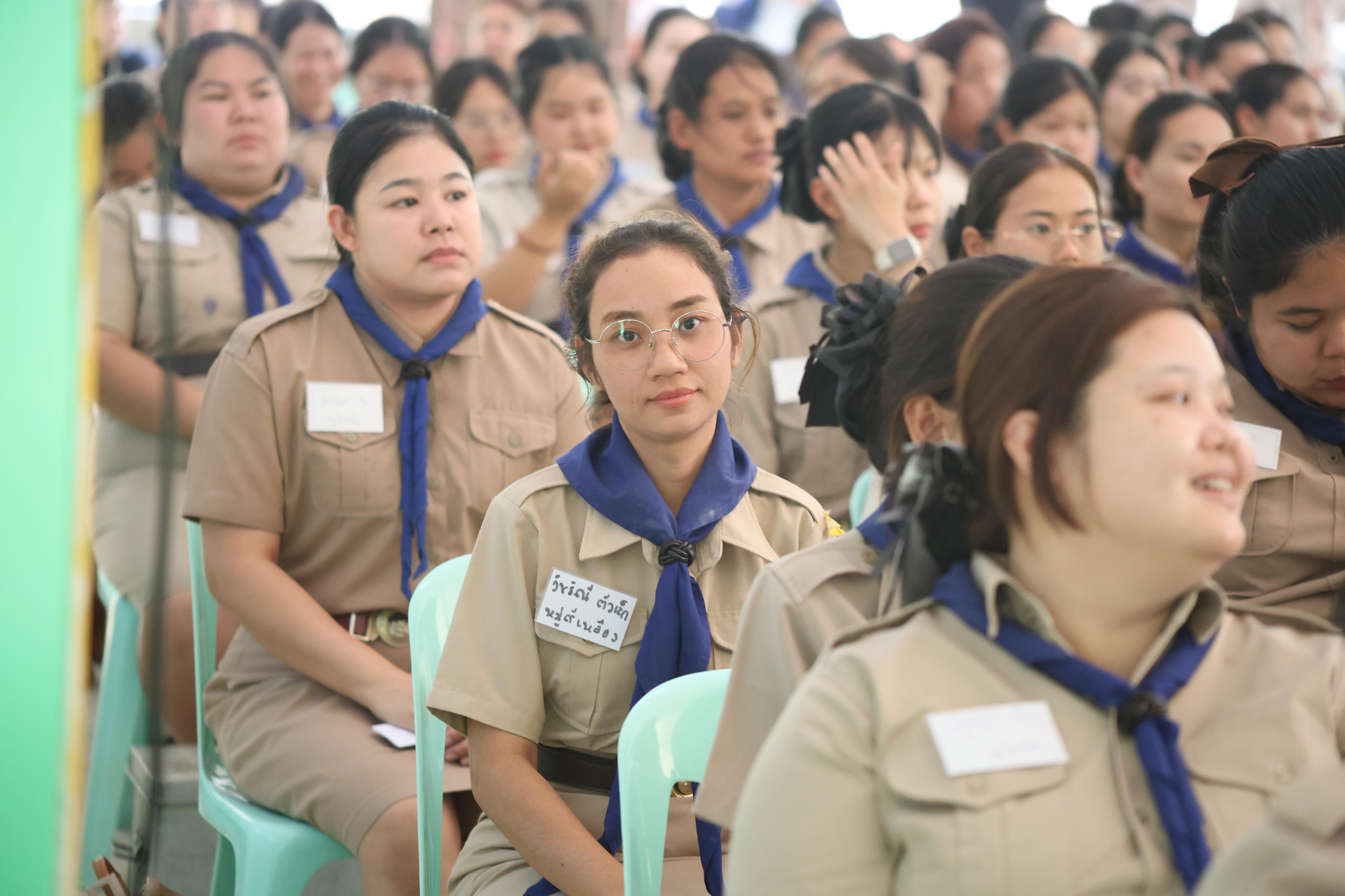 1721. กิจกรรมอบรมวิชาผู้กำกับลูกเสือ ขั้นความรู้เบื้องต้น สำหรับนักศึกษาหลักสูตรประกาศนียบัตรบัณฑิต สาขาวิชาชีพครู ประจำปีการศึกษา 2568