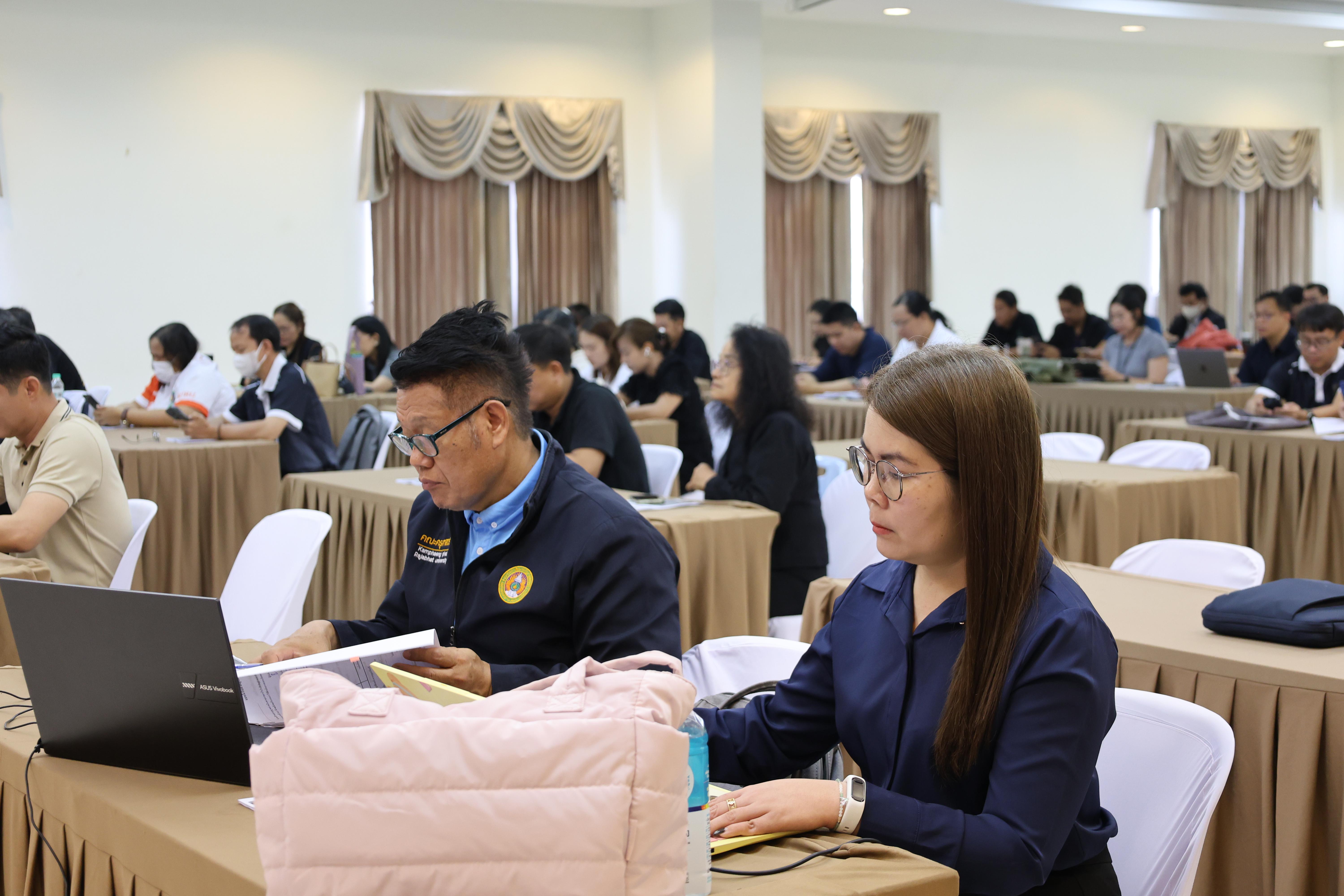 104. การอบรมในโมดูลที่ 7  เรื่อง “หลักสูตรและศาสตร์การสอน ”