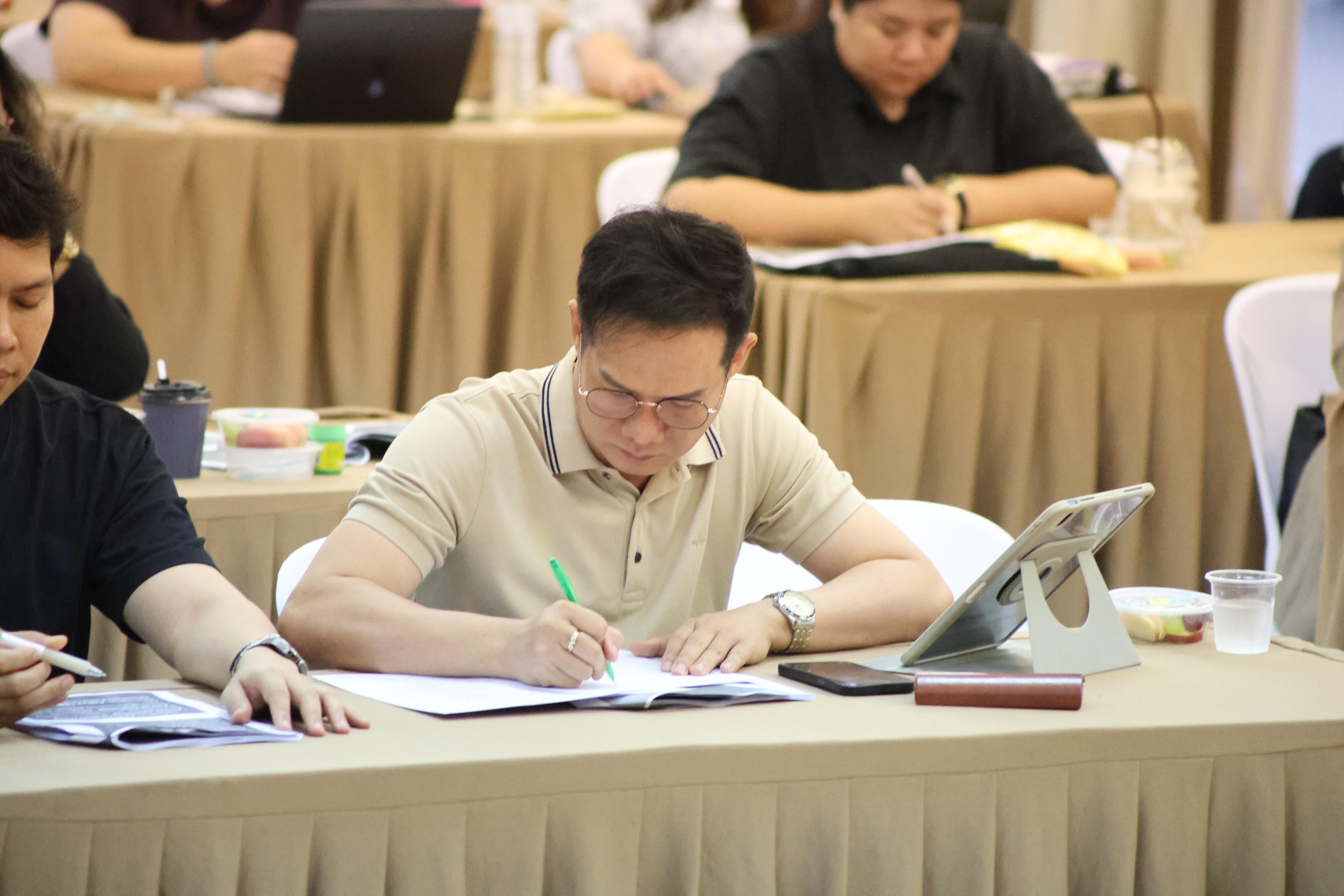 210. การอบรมในโมดูลที่ 7  เรื่อง “หลักสูตรและศาสตร์การสอน ”