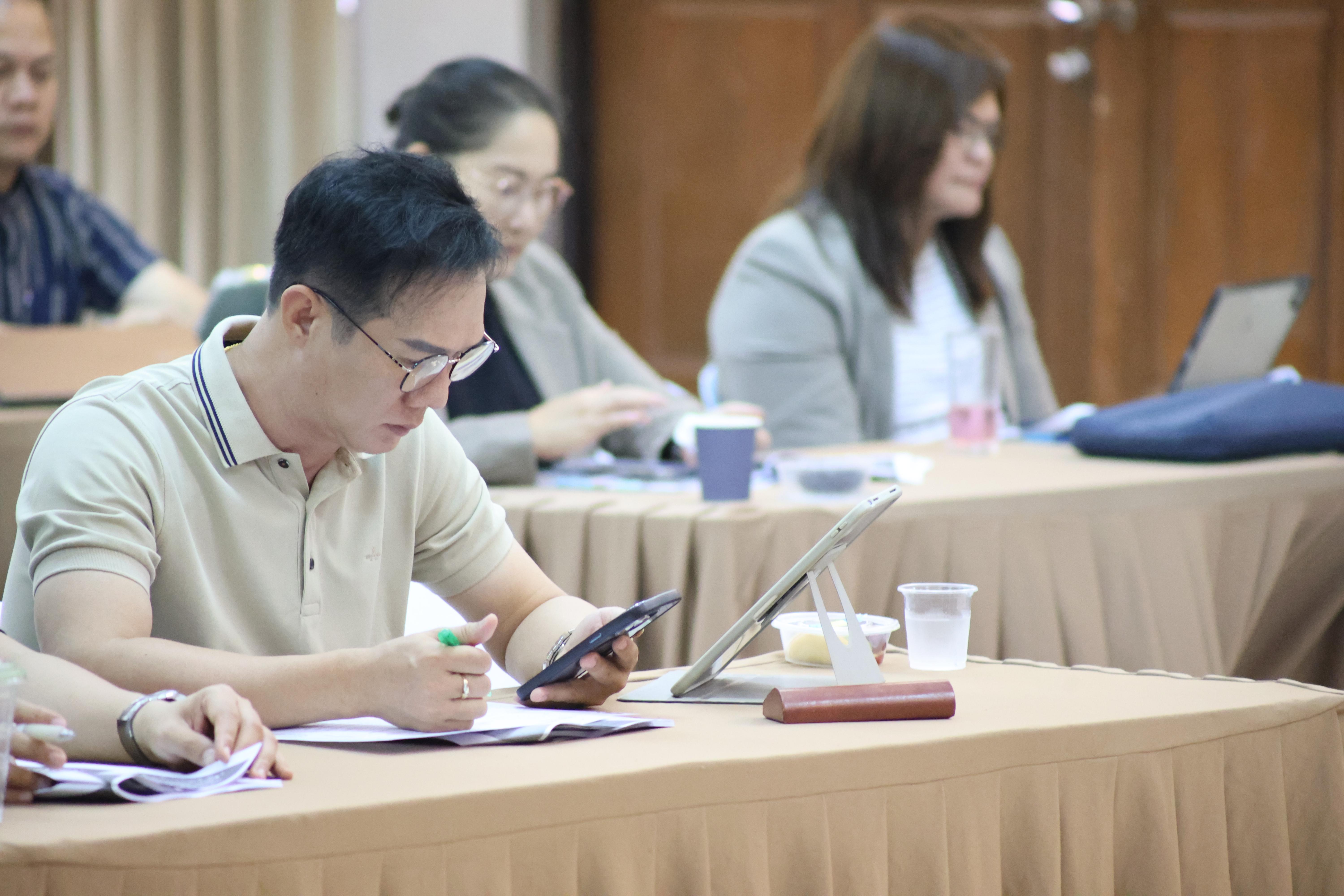 213. การอบรมในโมดูลที่ 7  เรื่อง “หลักสูตรและศาสตร์การสอน ”