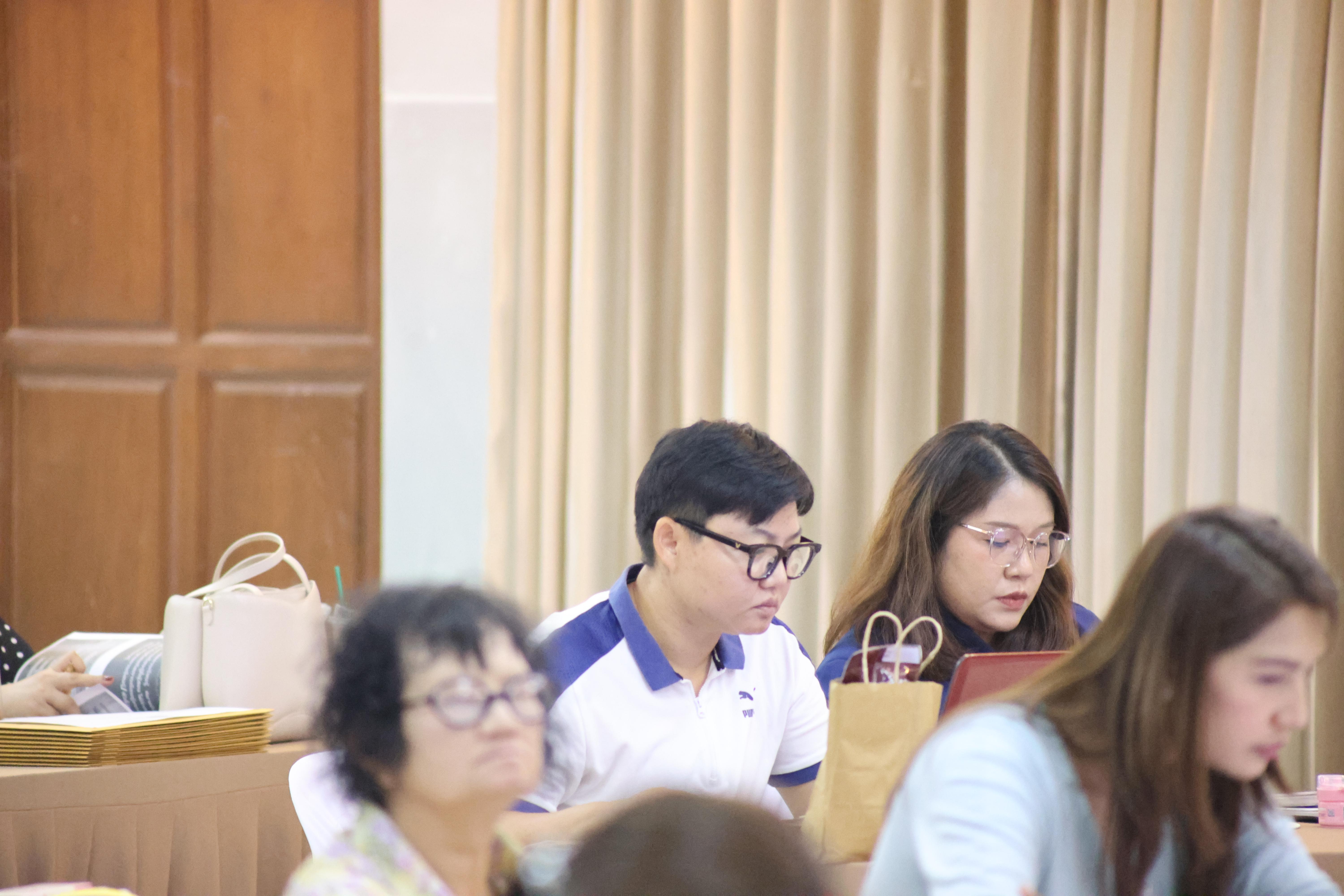 216. การอบรมในโมดูลที่ 7  เรื่อง “หลักสูตรและศาสตร์การสอน ”