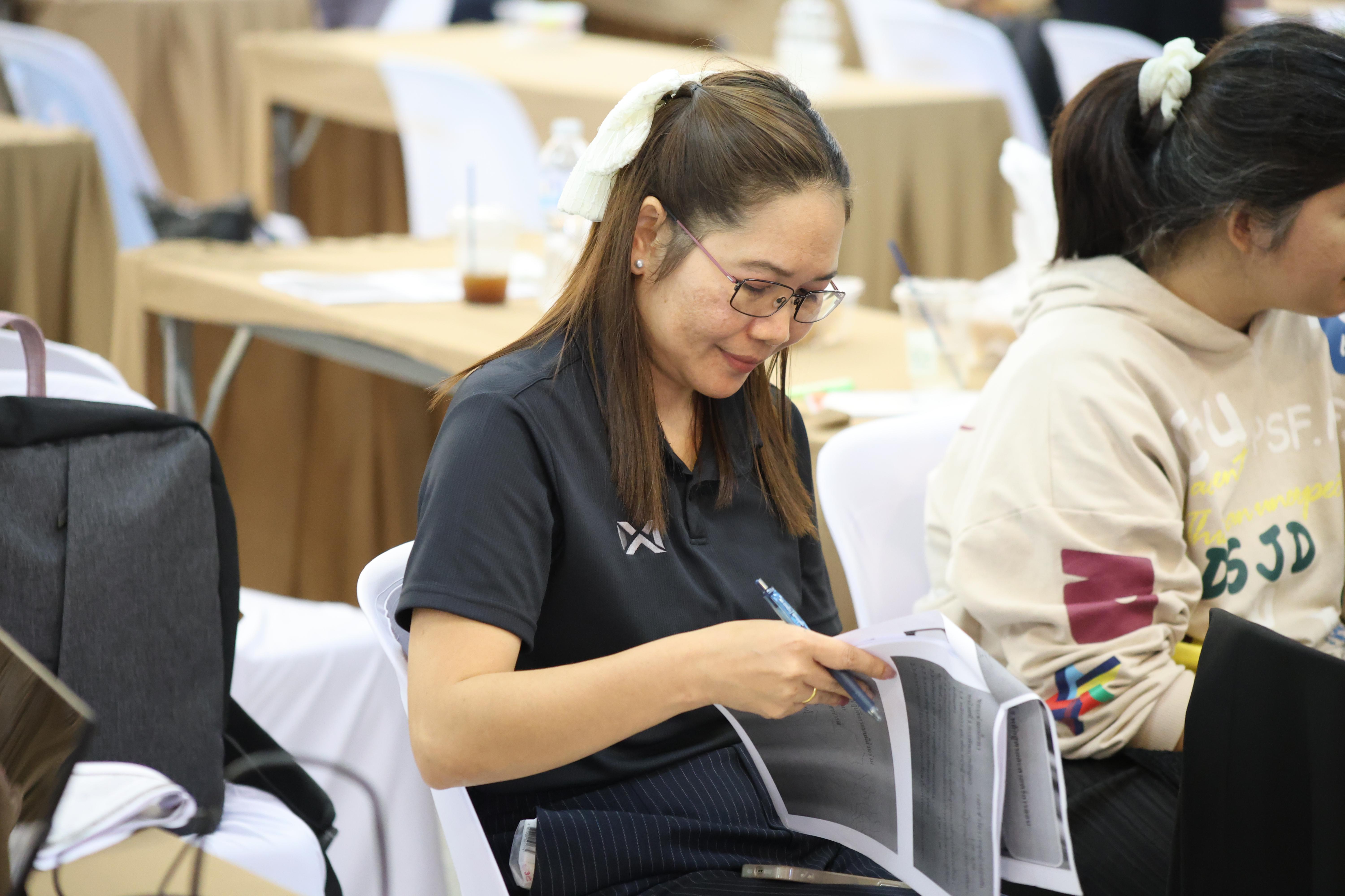 307. การอบรมในโมดูลที่ 7  เรื่อง “หลักสูตรและศาสตร์การสอน ”