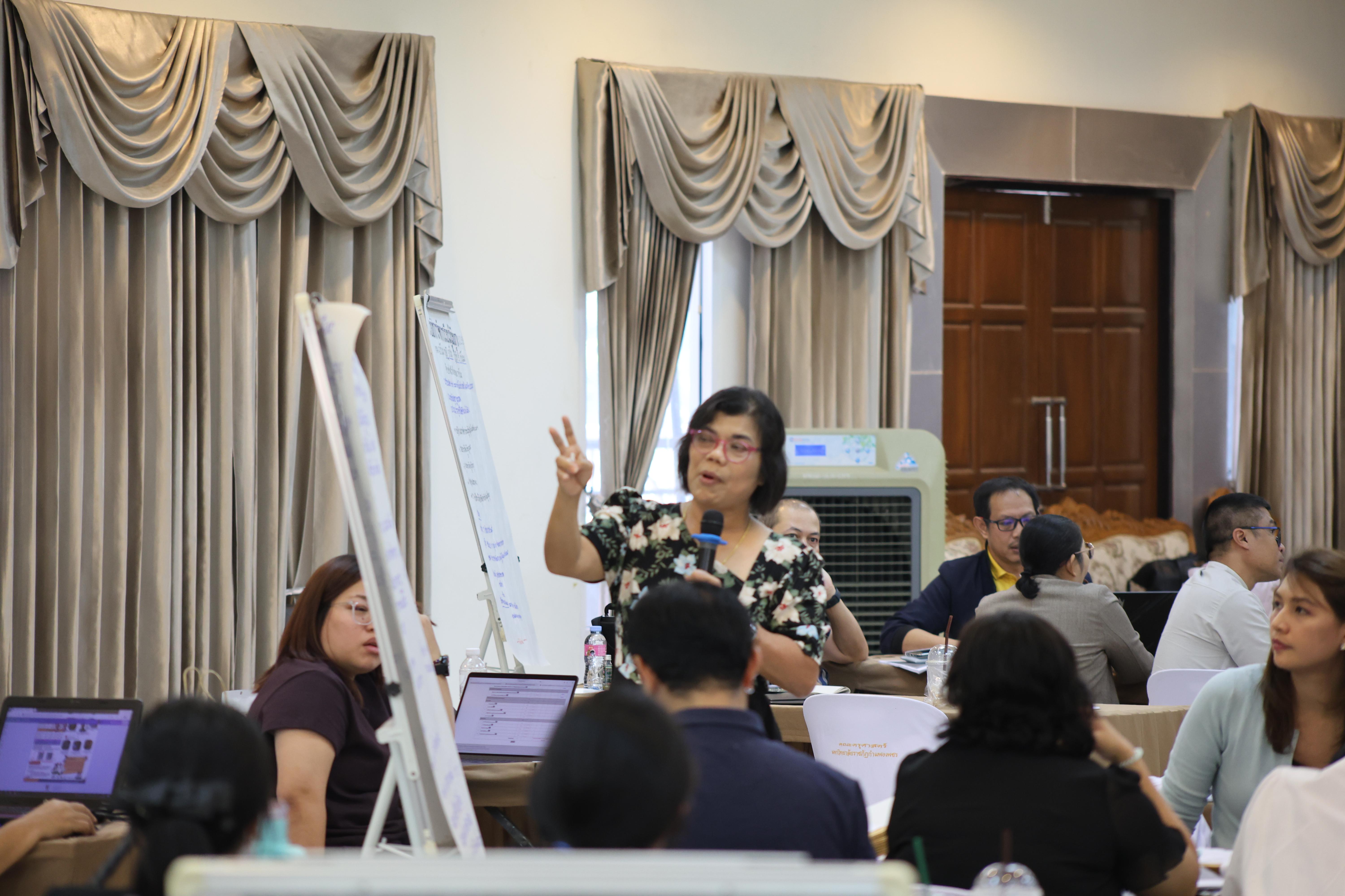 344. การอบรมในโมดูลที่ 7  เรื่อง “หลักสูตรและศาสตร์การสอน ”