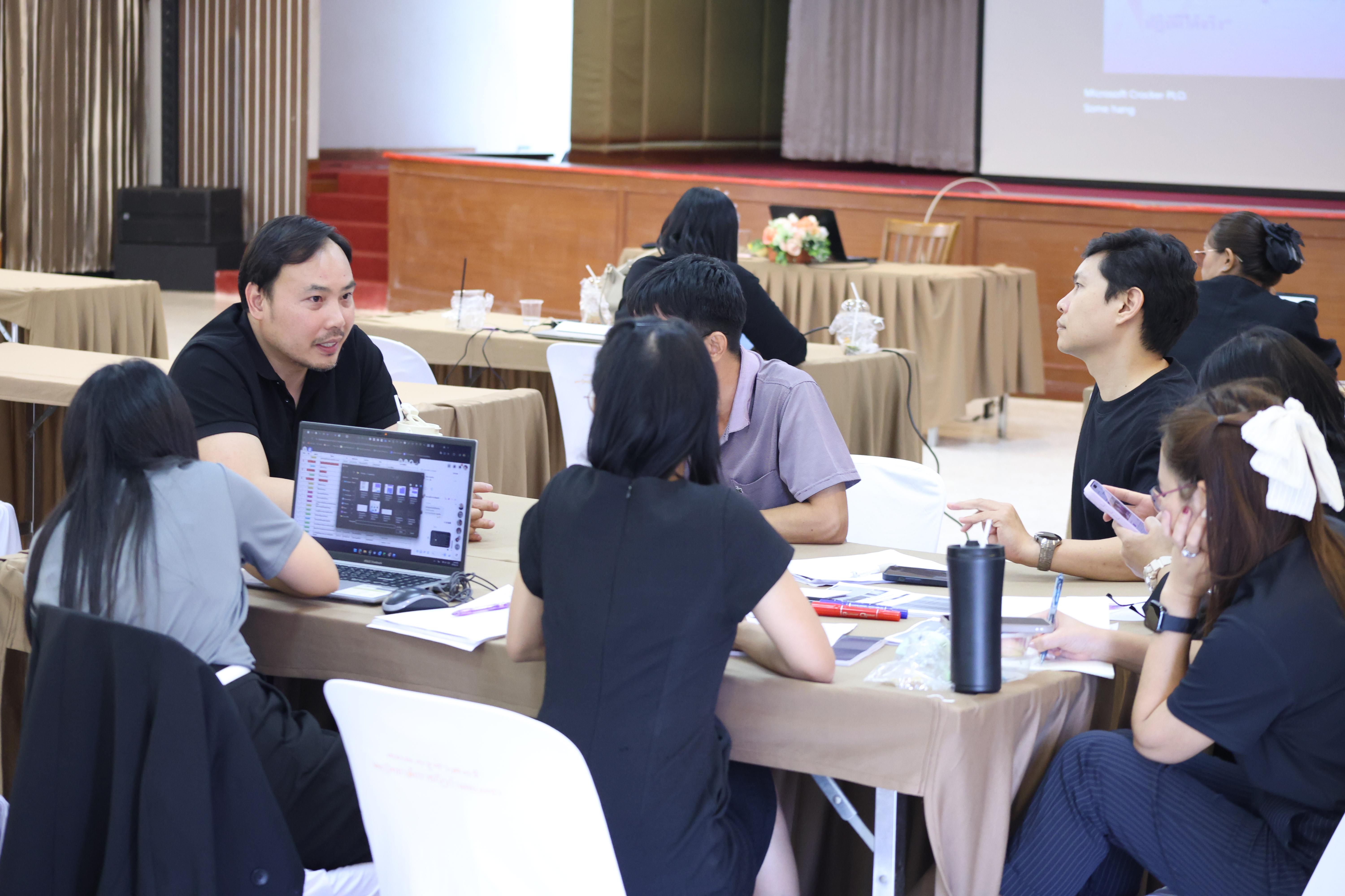 377. การอบรมในโมดูลที่ 7  เรื่อง “หลักสูตรและศาสตร์การสอน ”