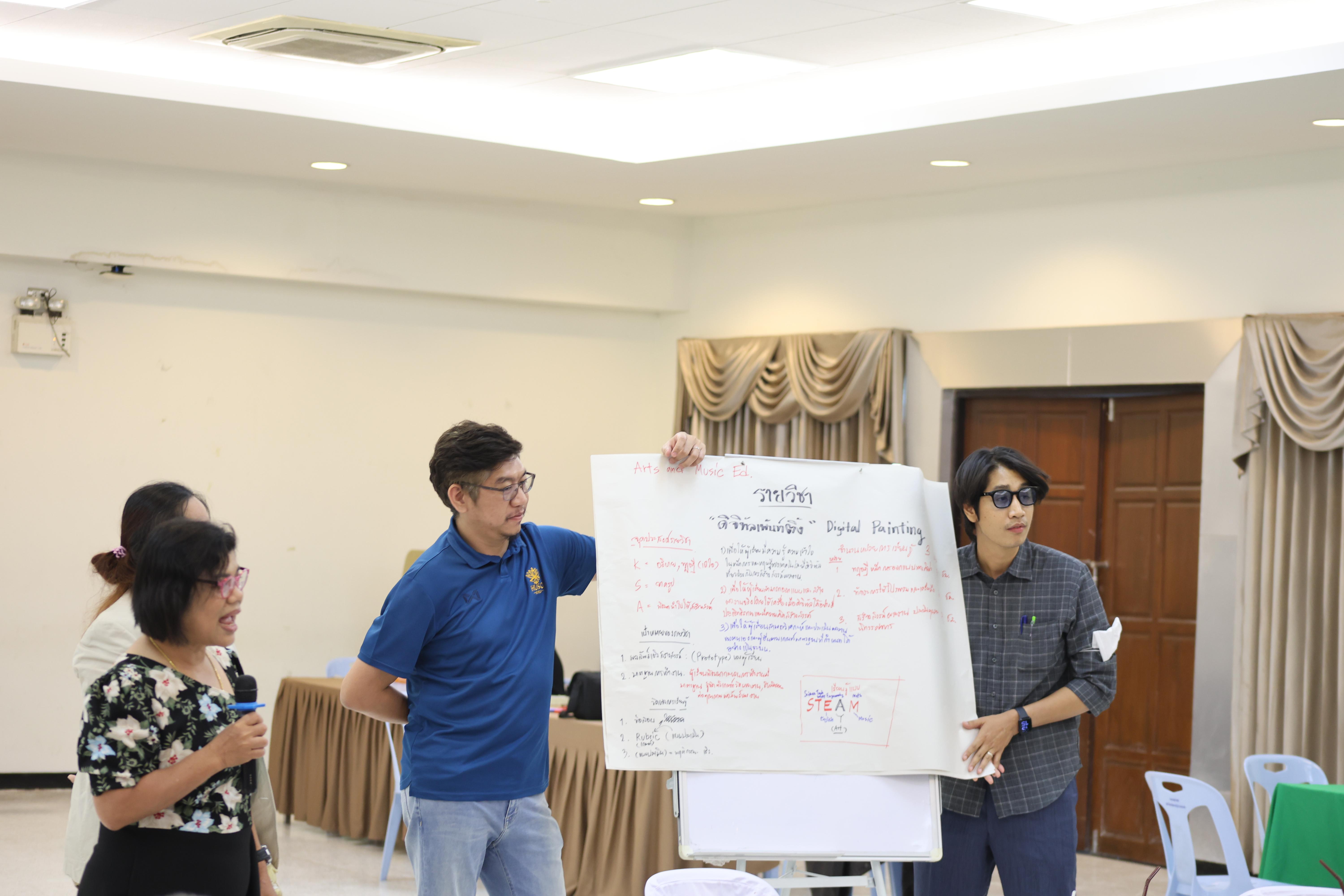 393. การอบรมในโมดูลที่ 7  เรื่อง “หลักสูตรและศาสตร์การสอน ”