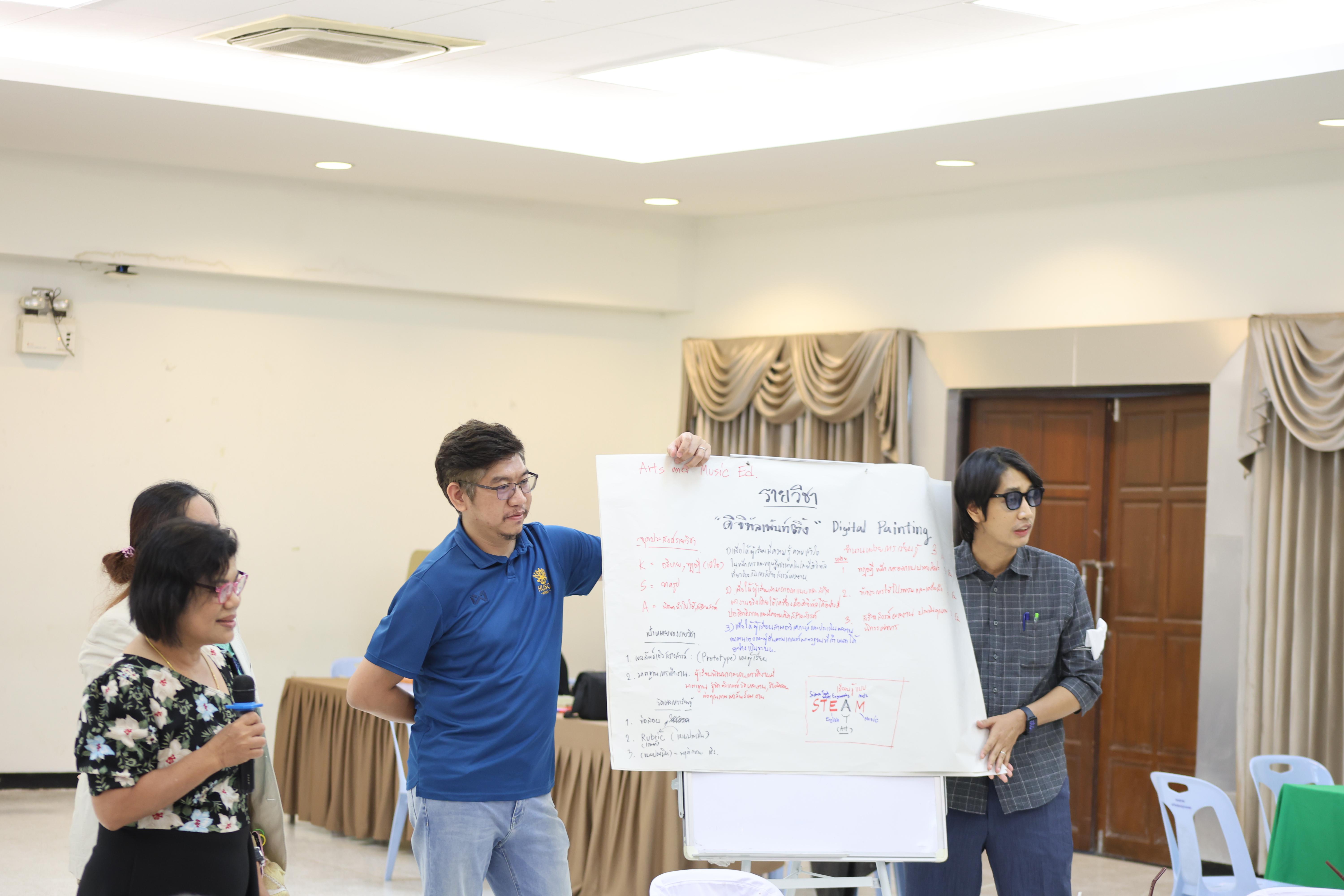 394. การอบรมในโมดูลที่ 7  เรื่อง “หลักสูตรและศาสตร์การสอน ”