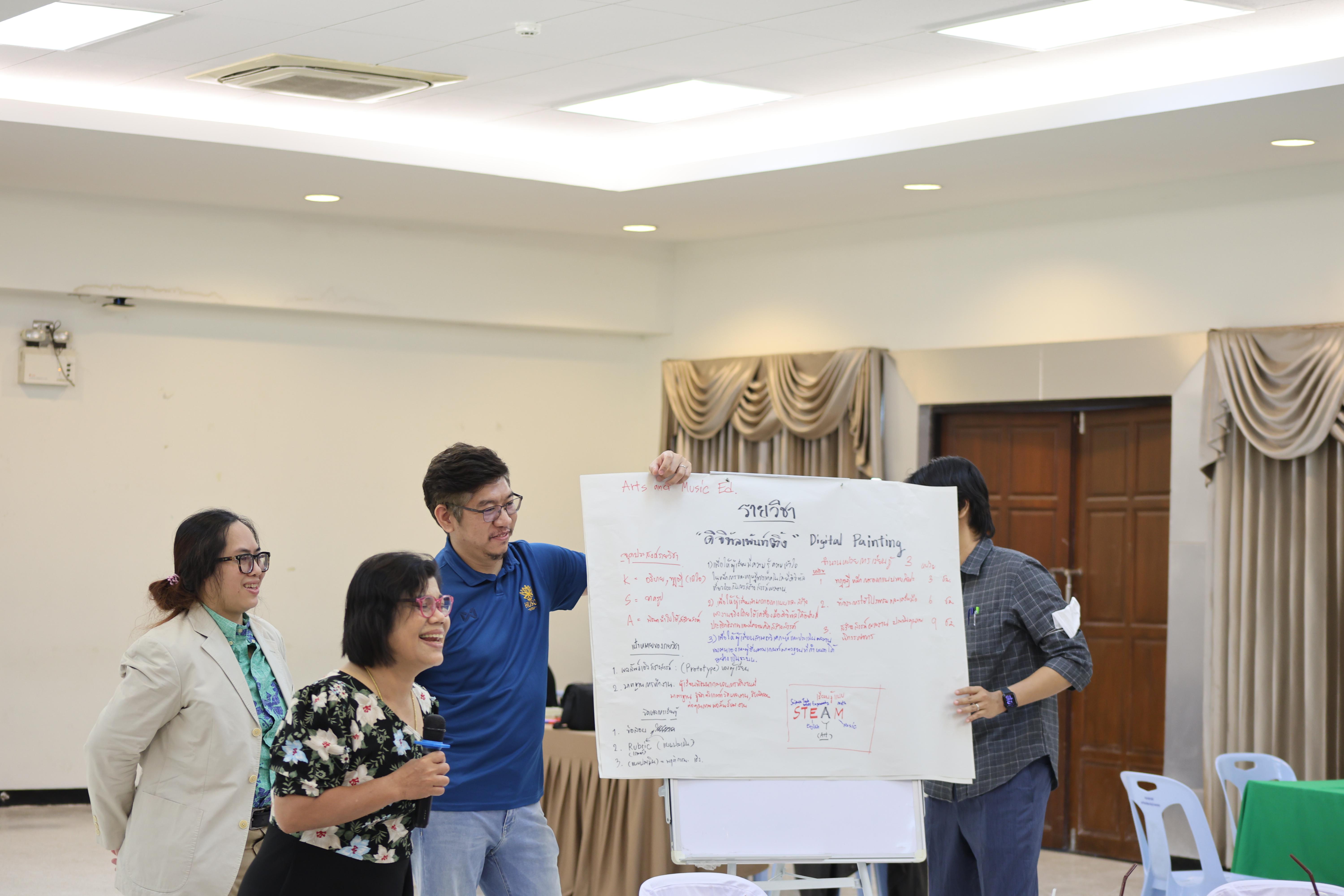 396. การอบรมในโมดูลที่ 7  เรื่อง “หลักสูตรและศาสตร์การสอน ”