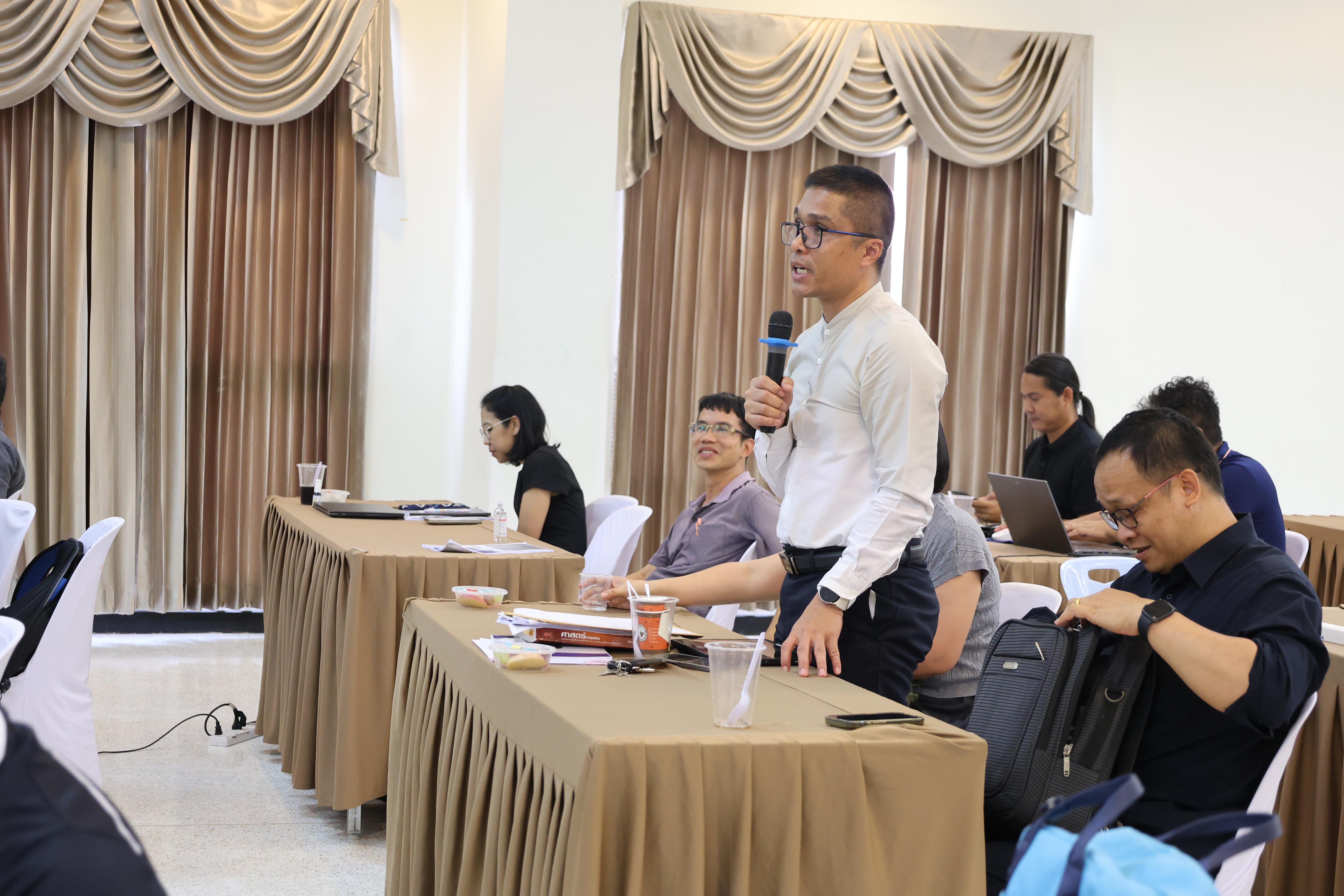 398. การอบรมในโมดูลที่ 7  เรื่อง “หลักสูตรและศาสตร์การสอน ”