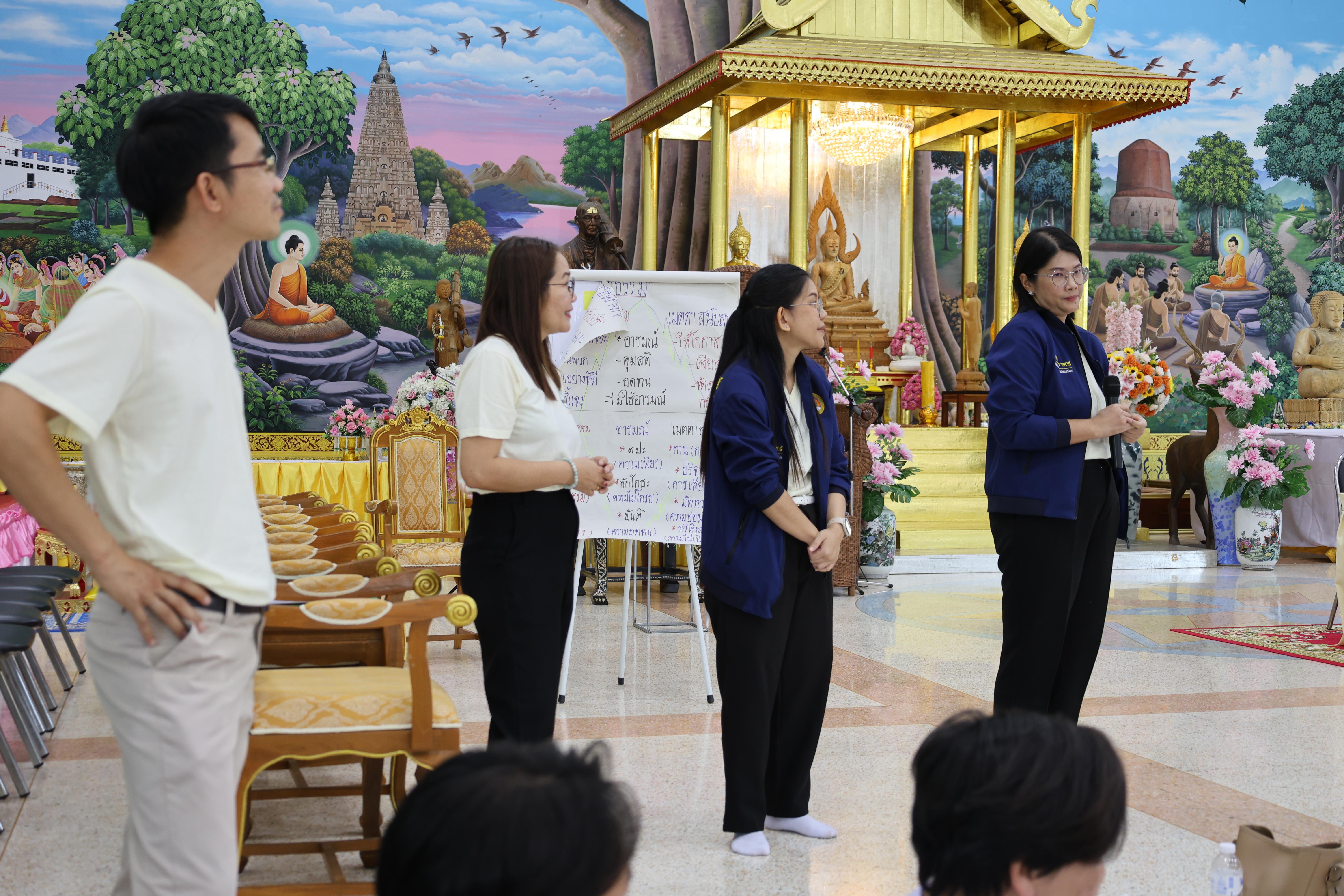 781. โครงการสัมมนาเป็นคณะ "การพัฒนาคุณธรรมจริยธรรมของนักบริหารการศึกษา" ประจำปีการศึกษา2568