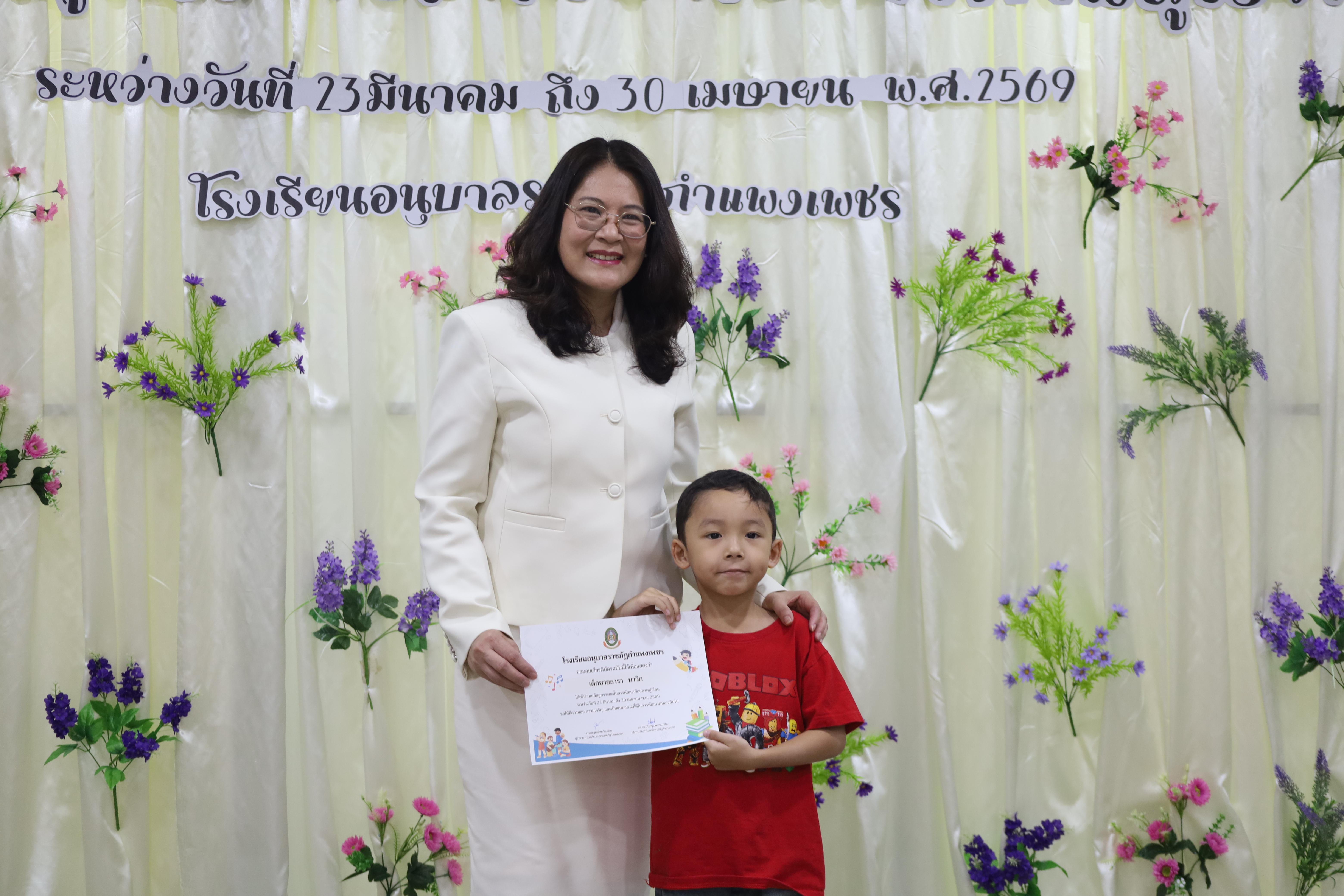 36. โครงการหลักสูตรระยะสั้น การพัฒนาศักยภาพผู้เรียน โรงเรียนอนุบาลราชภัฏกำแพงเพชร