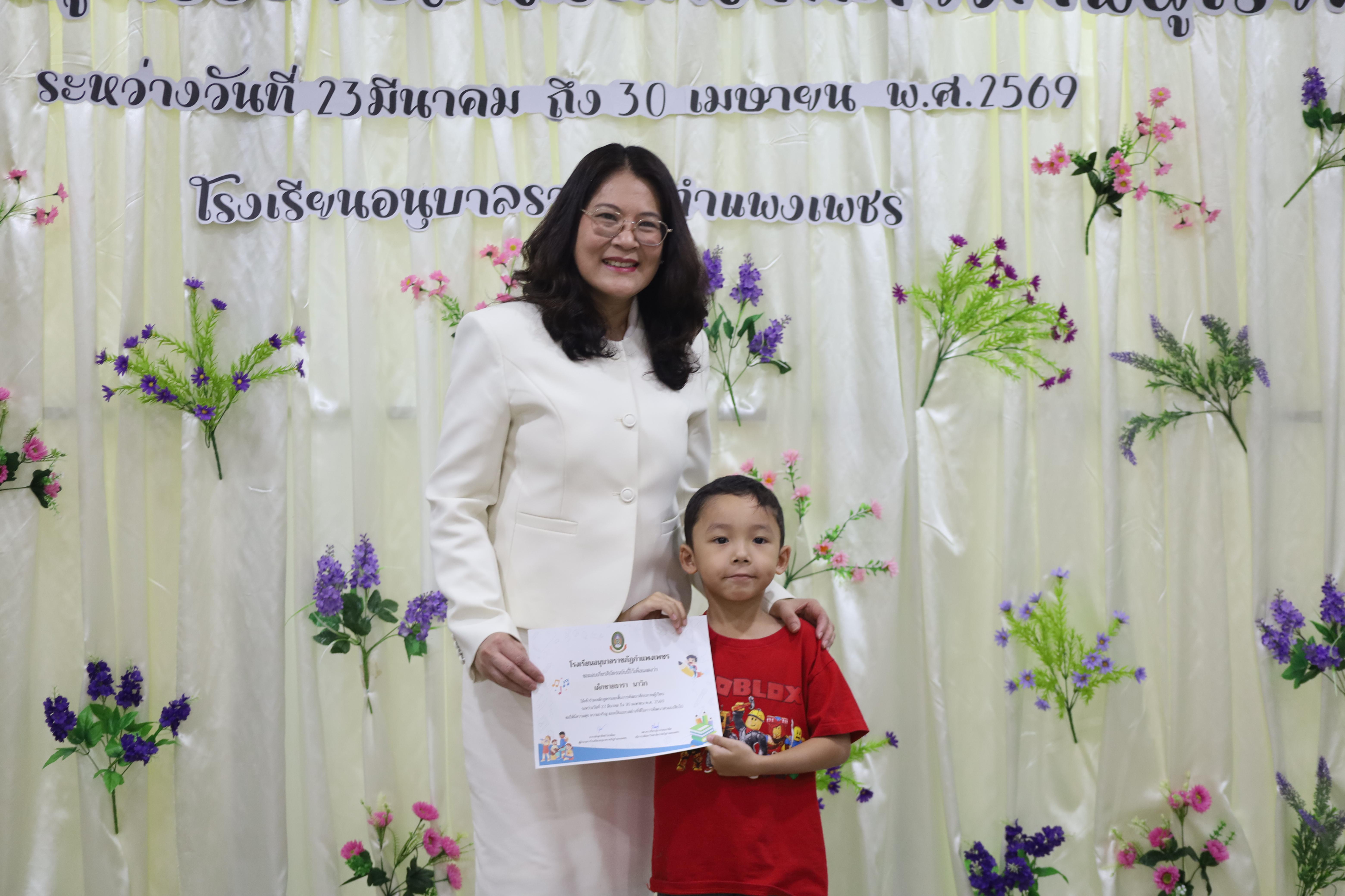 37. โครงการหลักสูตรระยะสั้น การพัฒนาศักยภาพผู้เรียน โรงเรียนอนุบาลราชภัฏกำแพงเพชร