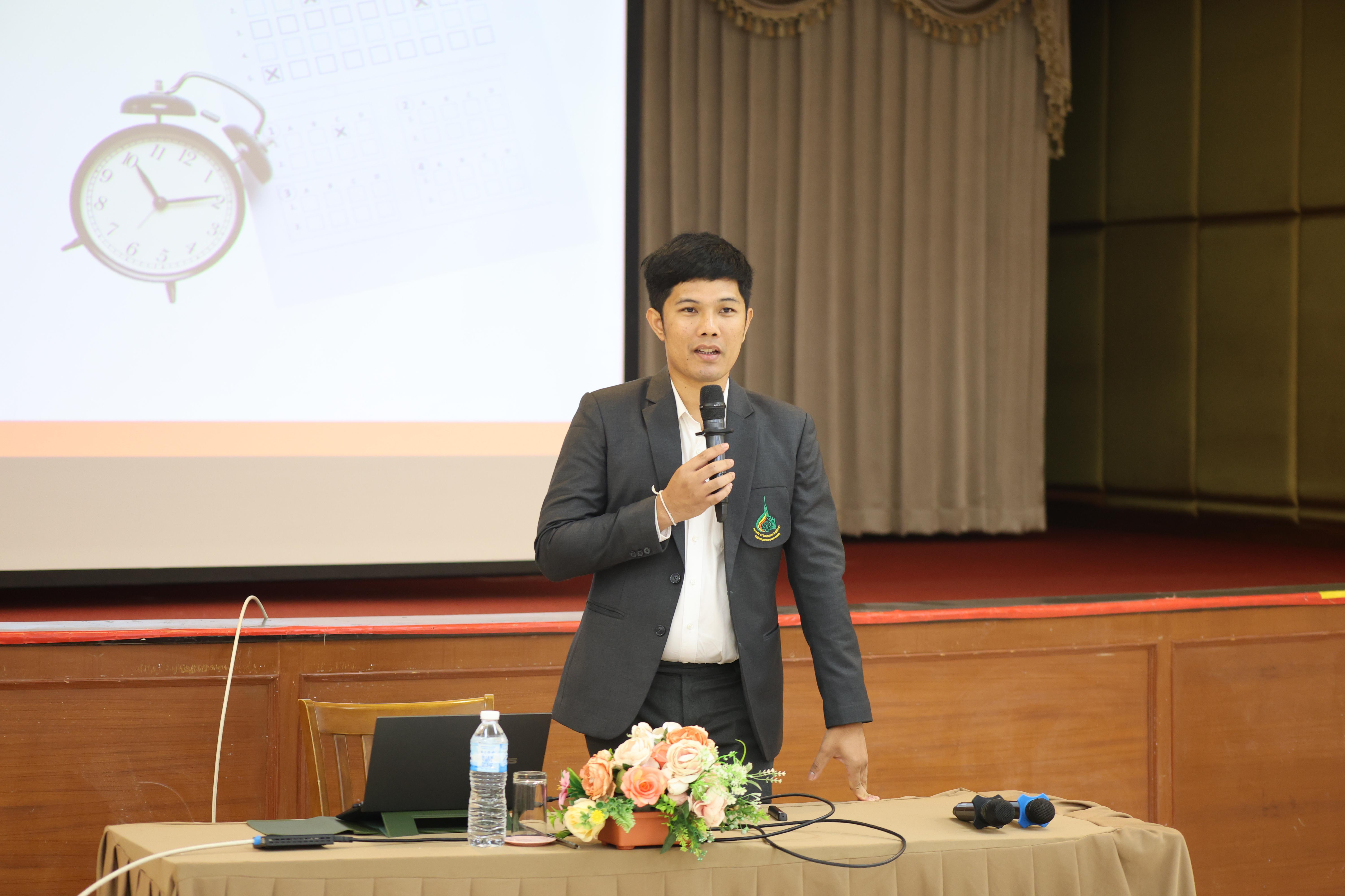 66. วันนี้เป็นการอบรมในโมดูลที่ 2  เรื่อง “ภาษาเพื่อการสื่อสารสำหรับครู”