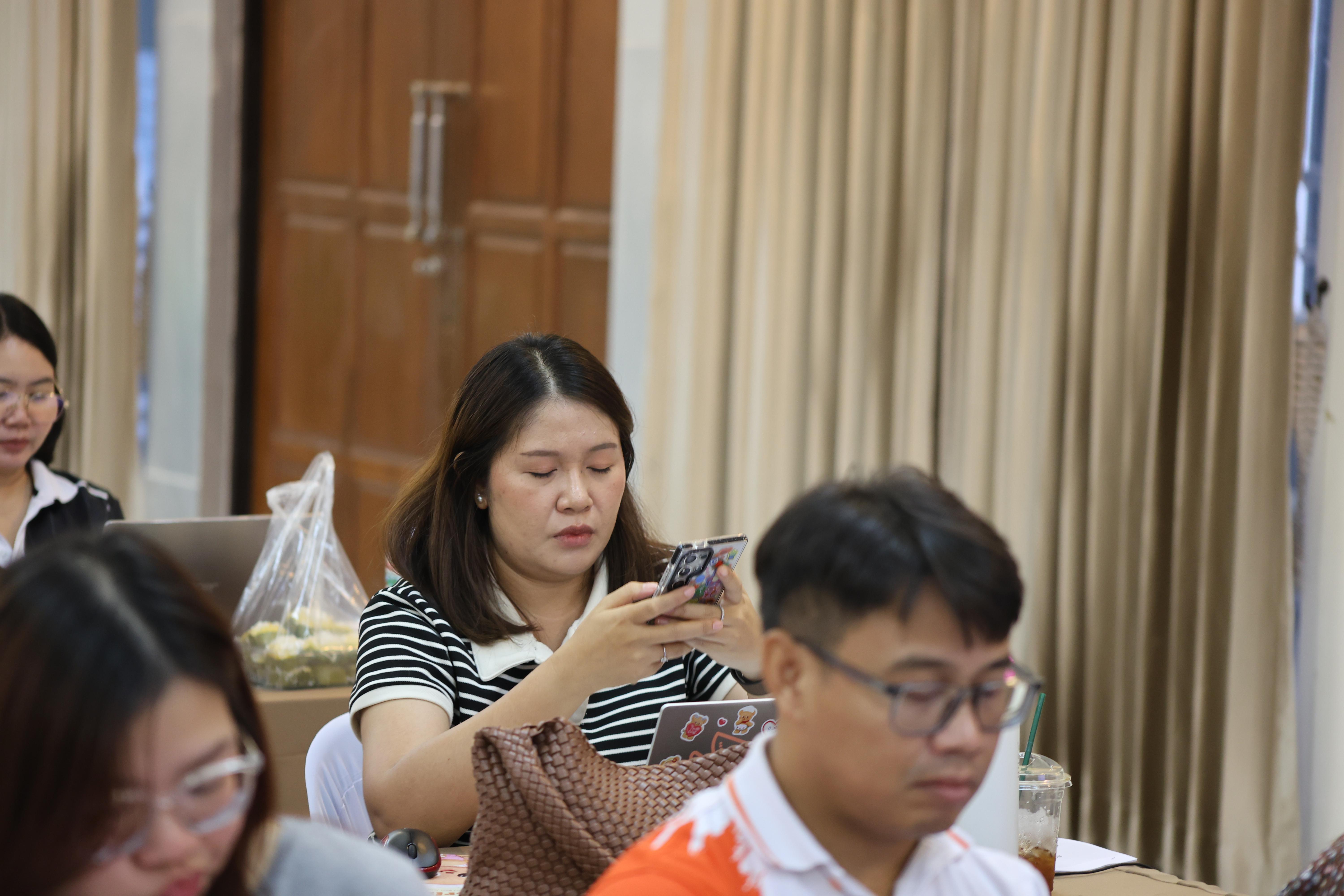 77. วันนี้เป็นการอบรมในโมดูลที่ 2  เรื่อง “ภาษาเพื่อการสื่อสารสำหรับครู”