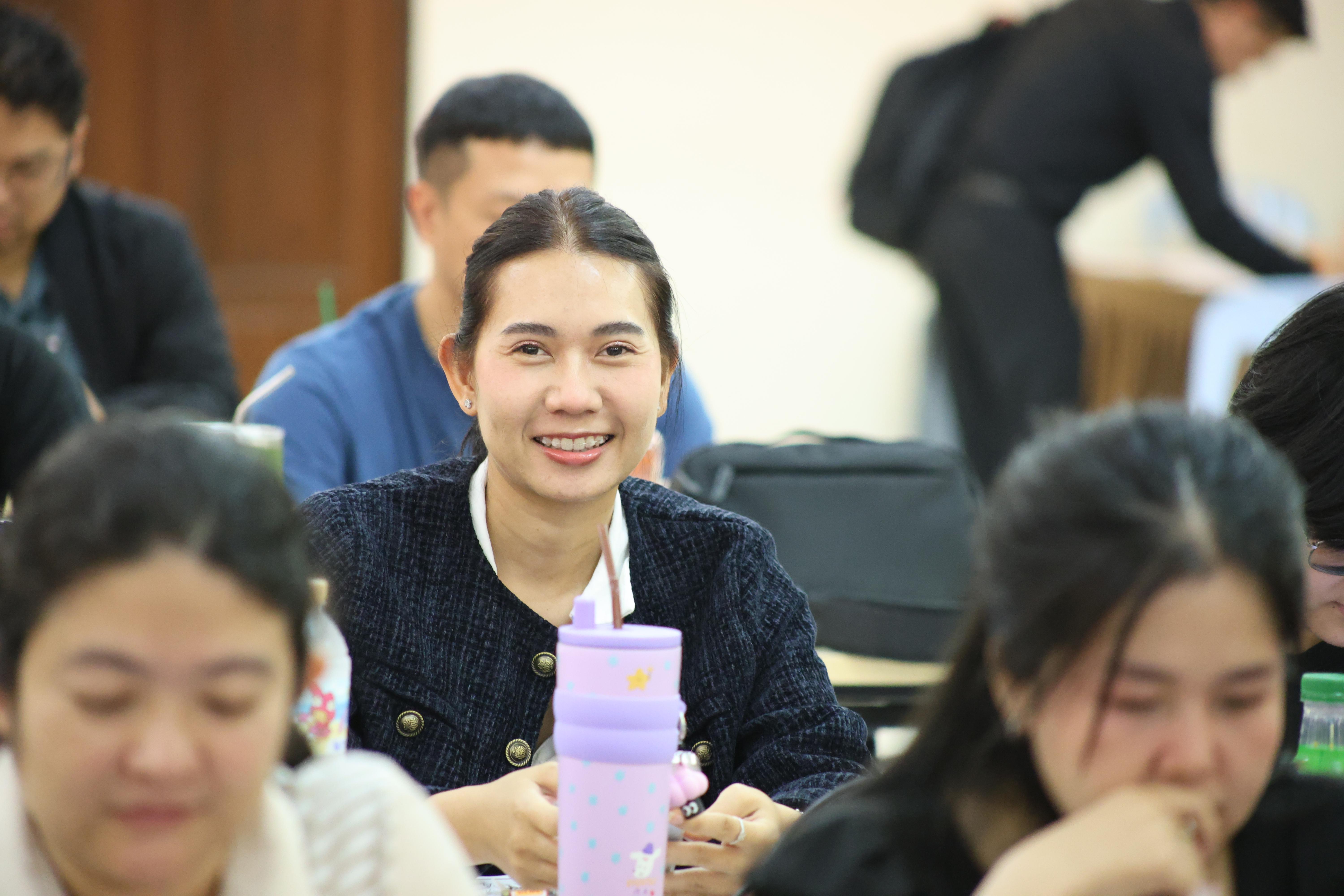 85. วันนี้เป็นการอบรมในโมดูลที่ 2  เรื่อง “ภาษาเพื่อการสื่อสารสำหรับครู”