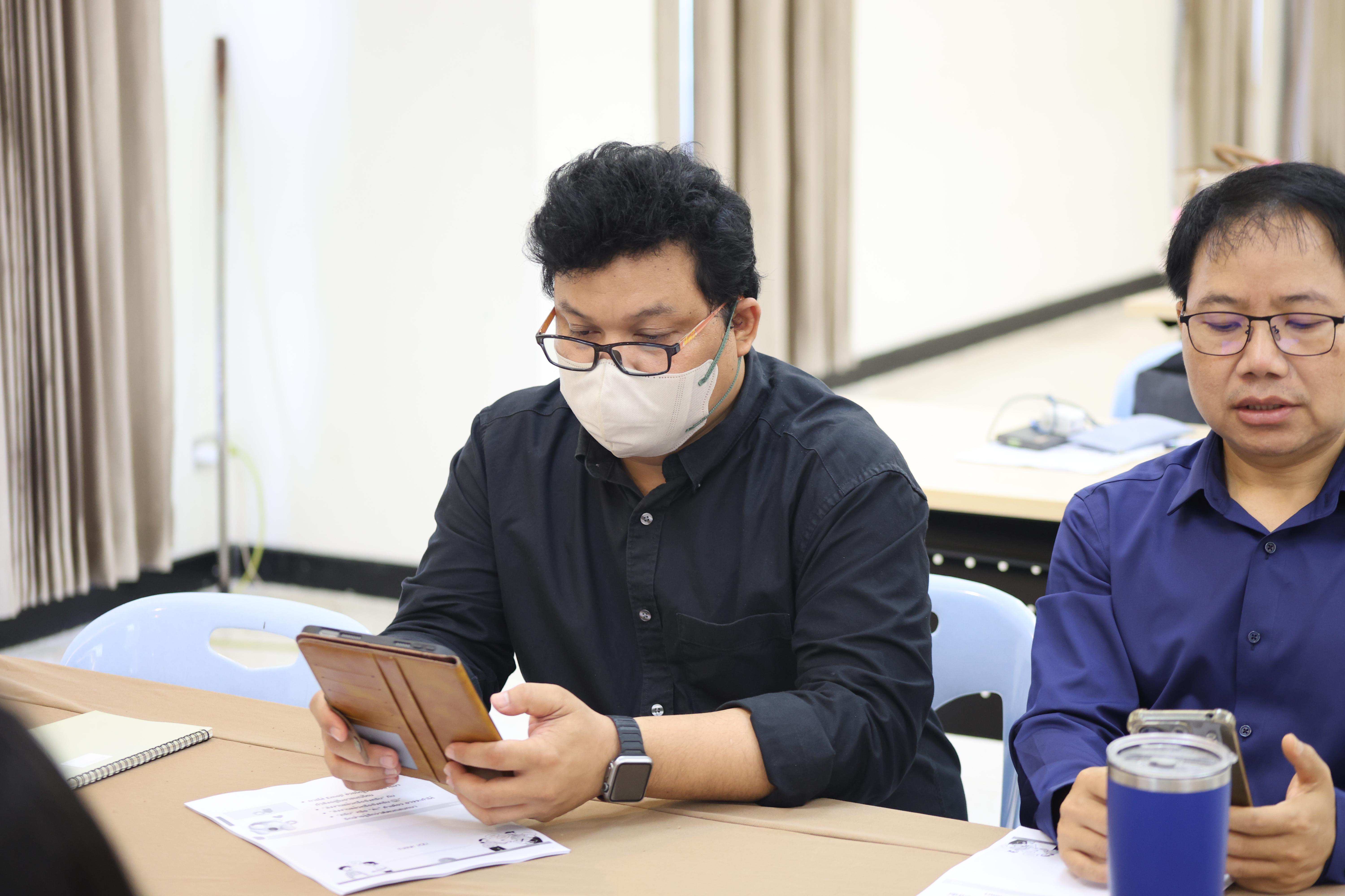 101. วันนี้เป็นการอบรมในโมดูลที่ 2  เรื่อง “ภาษาเพื่อการสื่อสารสำหรับครู”
