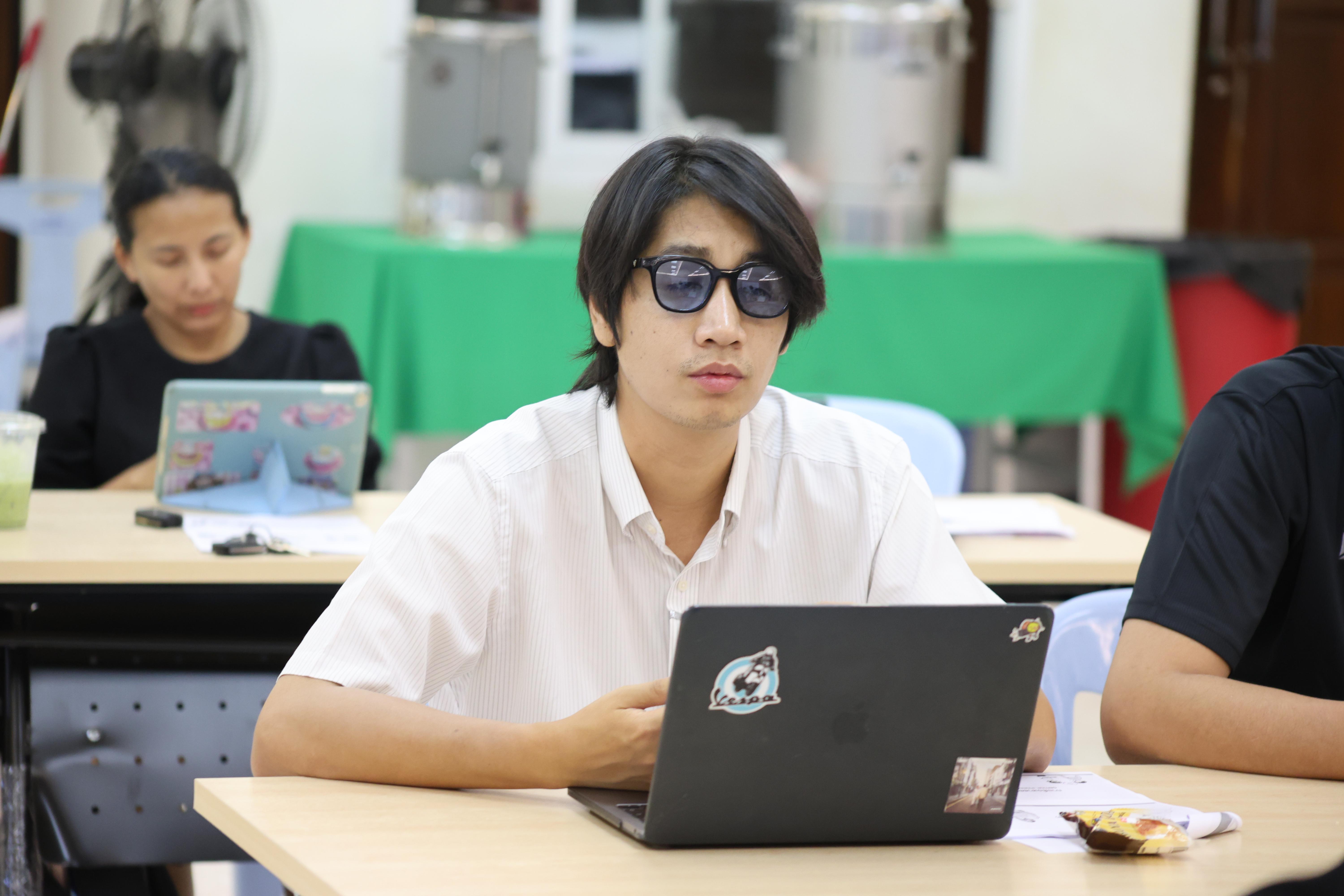 104. วันนี้เป็นการอบรมในโมดูลที่ 2  เรื่อง “ภาษาเพื่อการสื่อสารสำหรับครู”