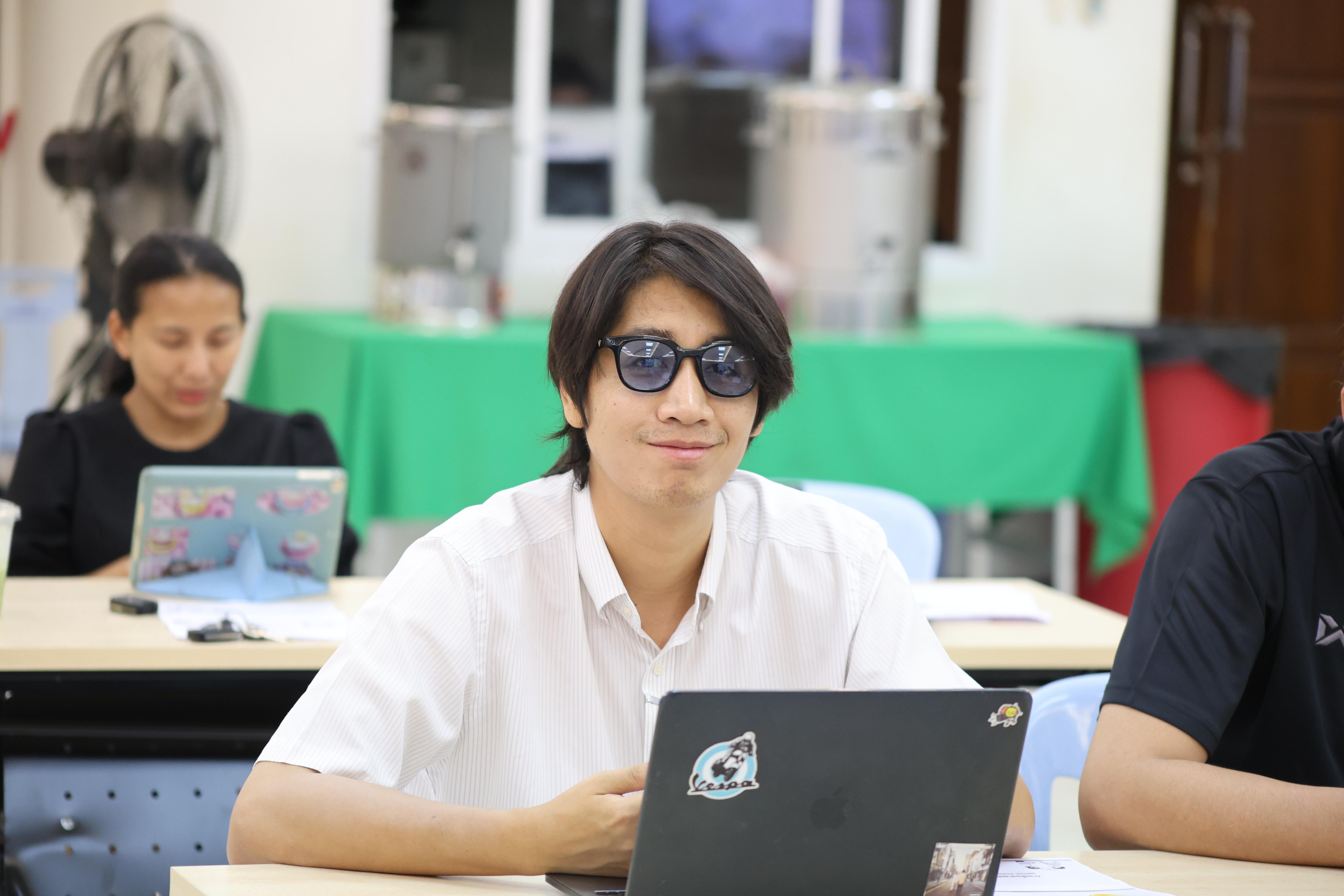 105. วันนี้เป็นการอบรมในโมดูลที่ 2  เรื่อง “ภาษาเพื่อการสื่อสารสำหรับครู”