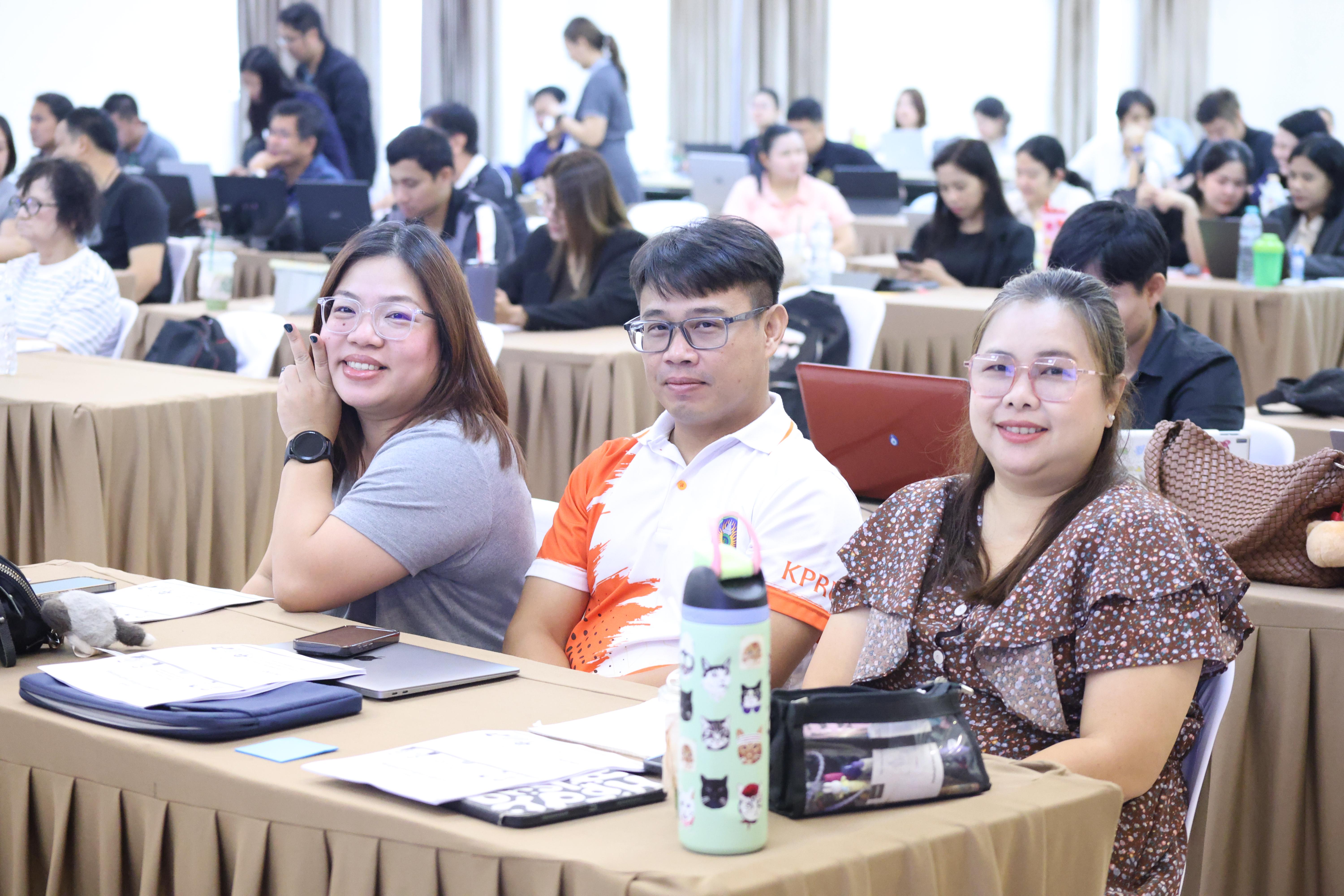 116. วันนี้เป็นการอบรมในโมดูลที่ 2  เรื่อง “ภาษาเพื่อการสื่อสารสำหรับครู”