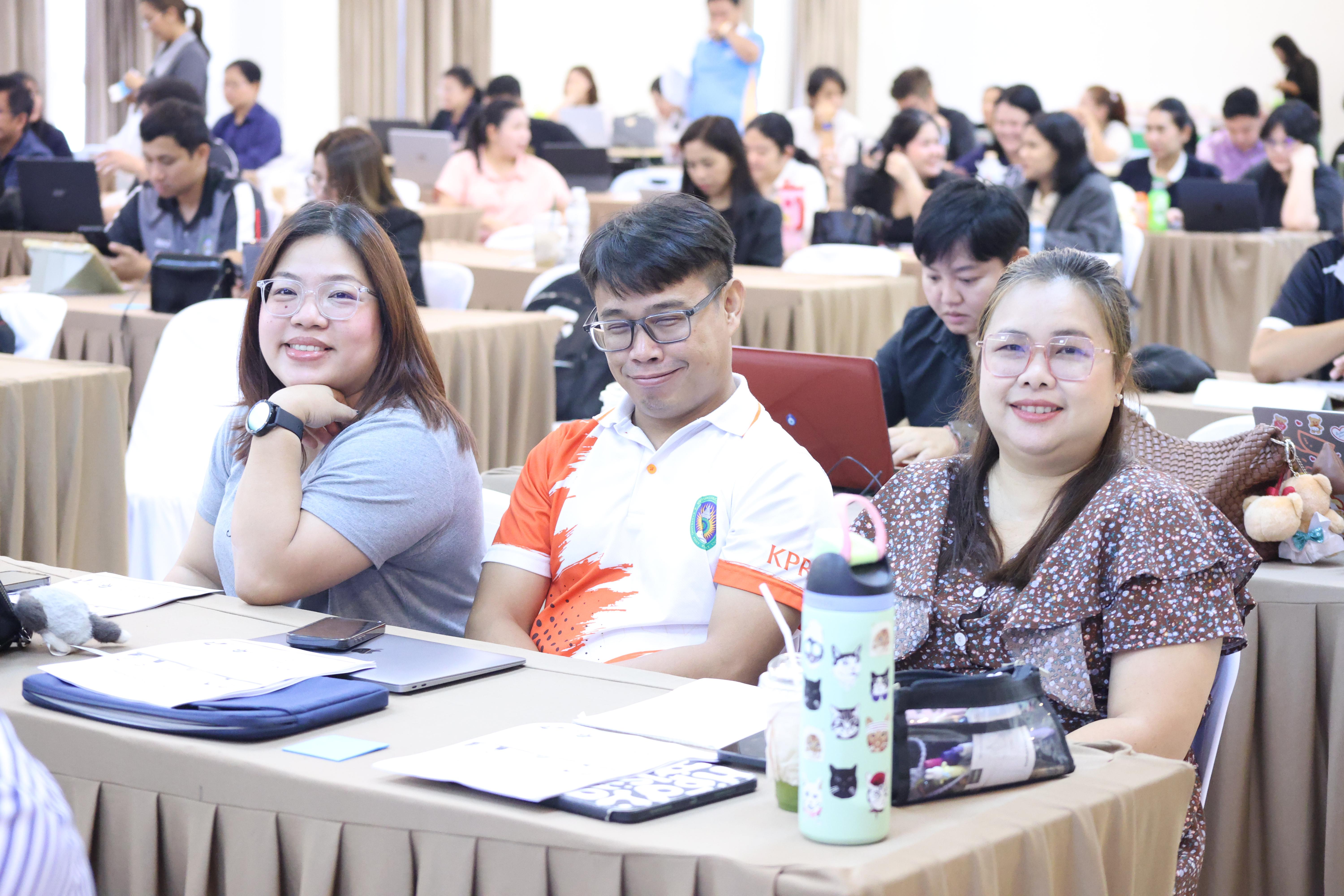 117. วันนี้เป็นการอบรมในโมดูลที่ 2  เรื่อง “ภาษาเพื่อการสื่อสารสำหรับครู”