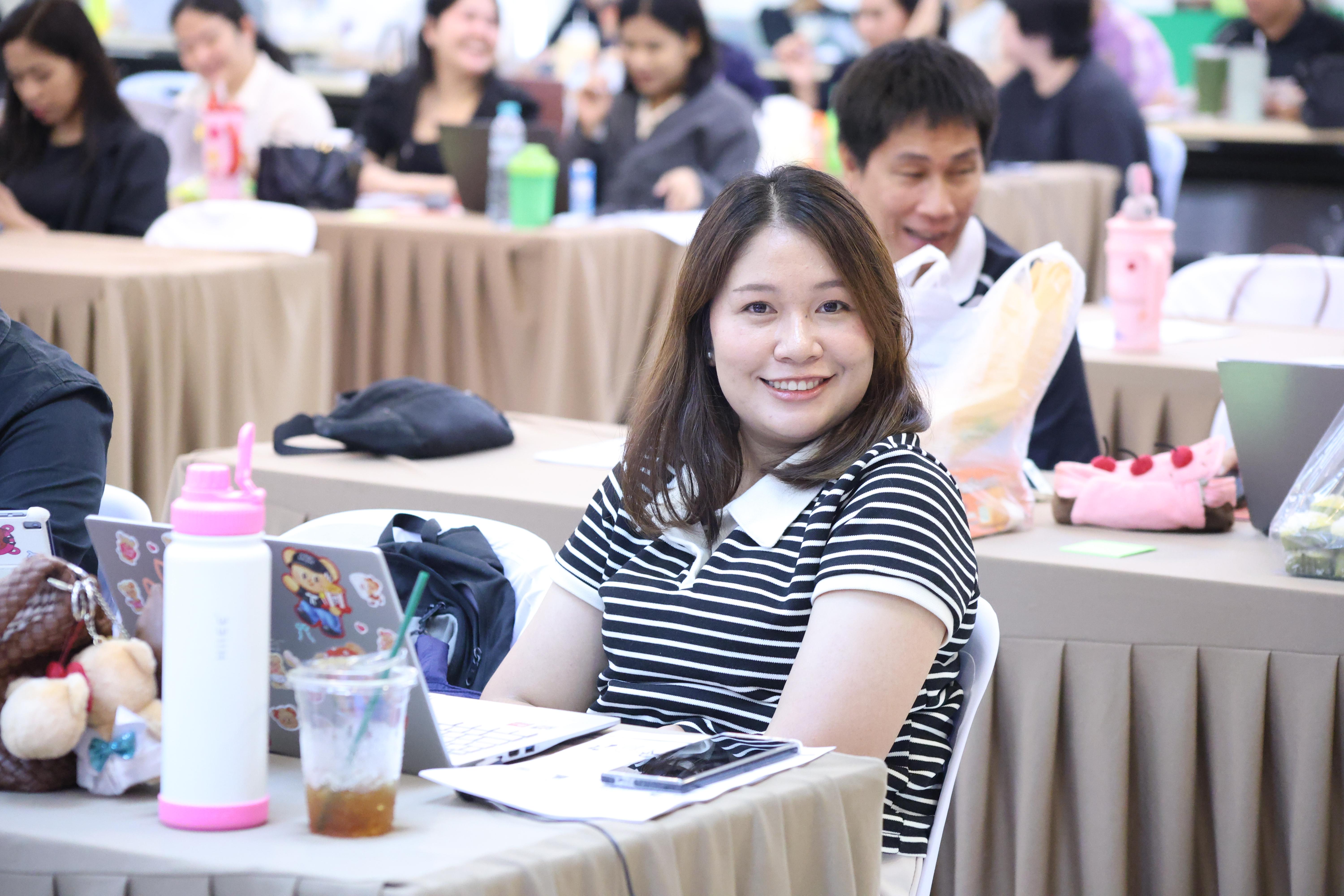 120. วันนี้เป็นการอบรมในโมดูลที่ 2  เรื่อง “ภาษาเพื่อการสื่อสารสำหรับครู”