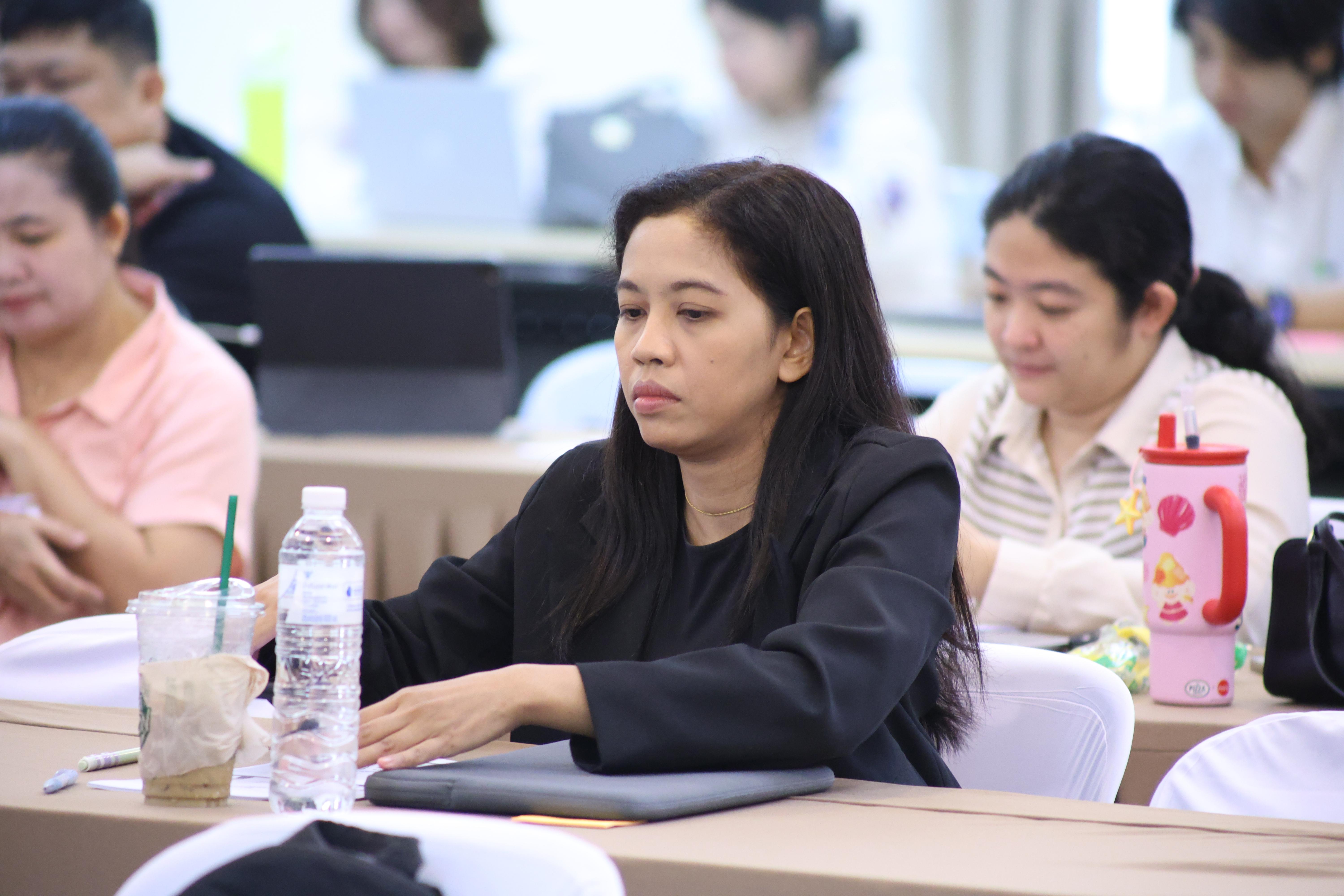 124. วันนี้เป็นการอบรมในโมดูลที่ 2  เรื่อง “ภาษาเพื่อการสื่อสารสำหรับครู”