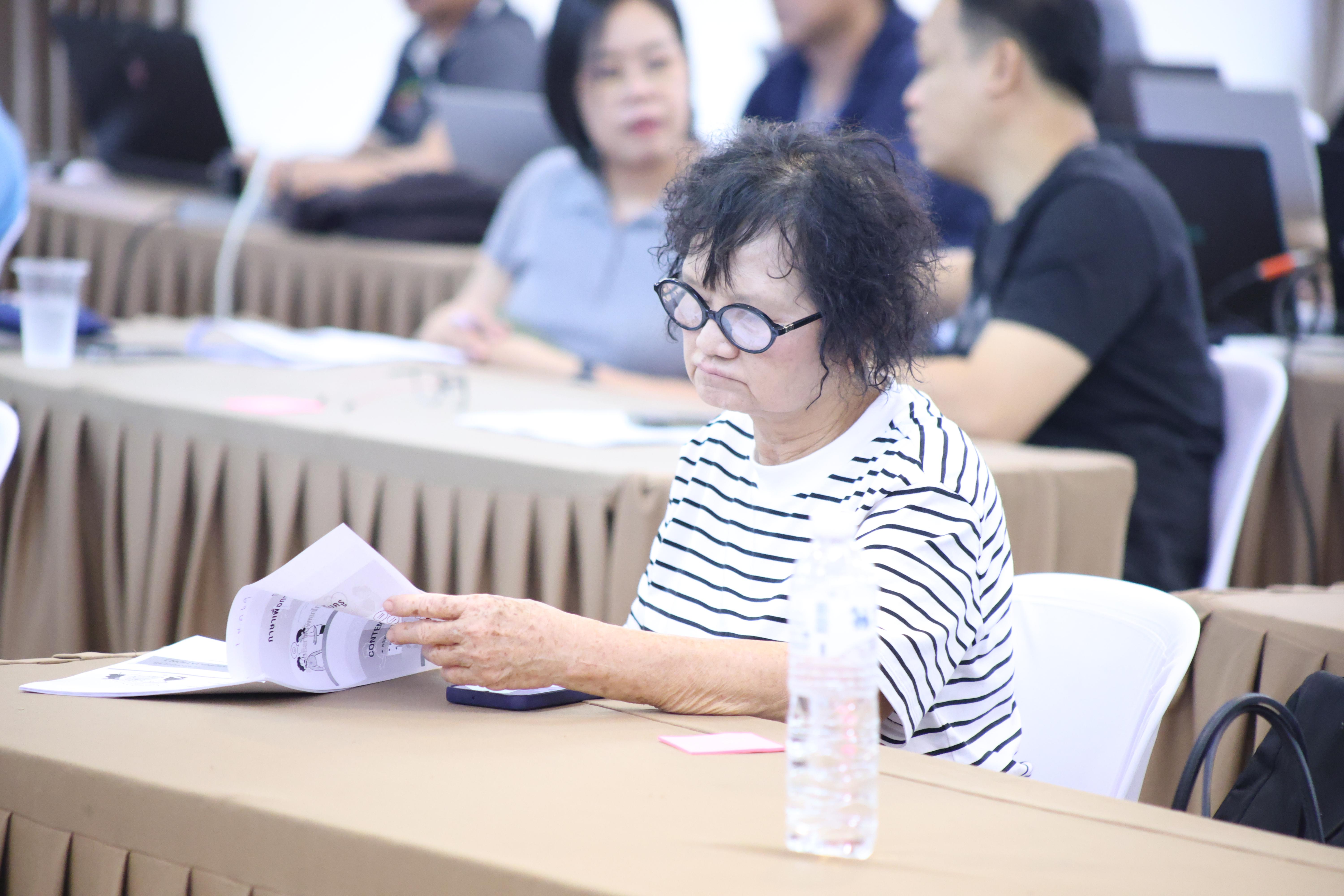 126. วันนี้เป็นการอบรมในโมดูลที่ 2  เรื่อง “ภาษาเพื่อการสื่อสารสำหรับครู”
