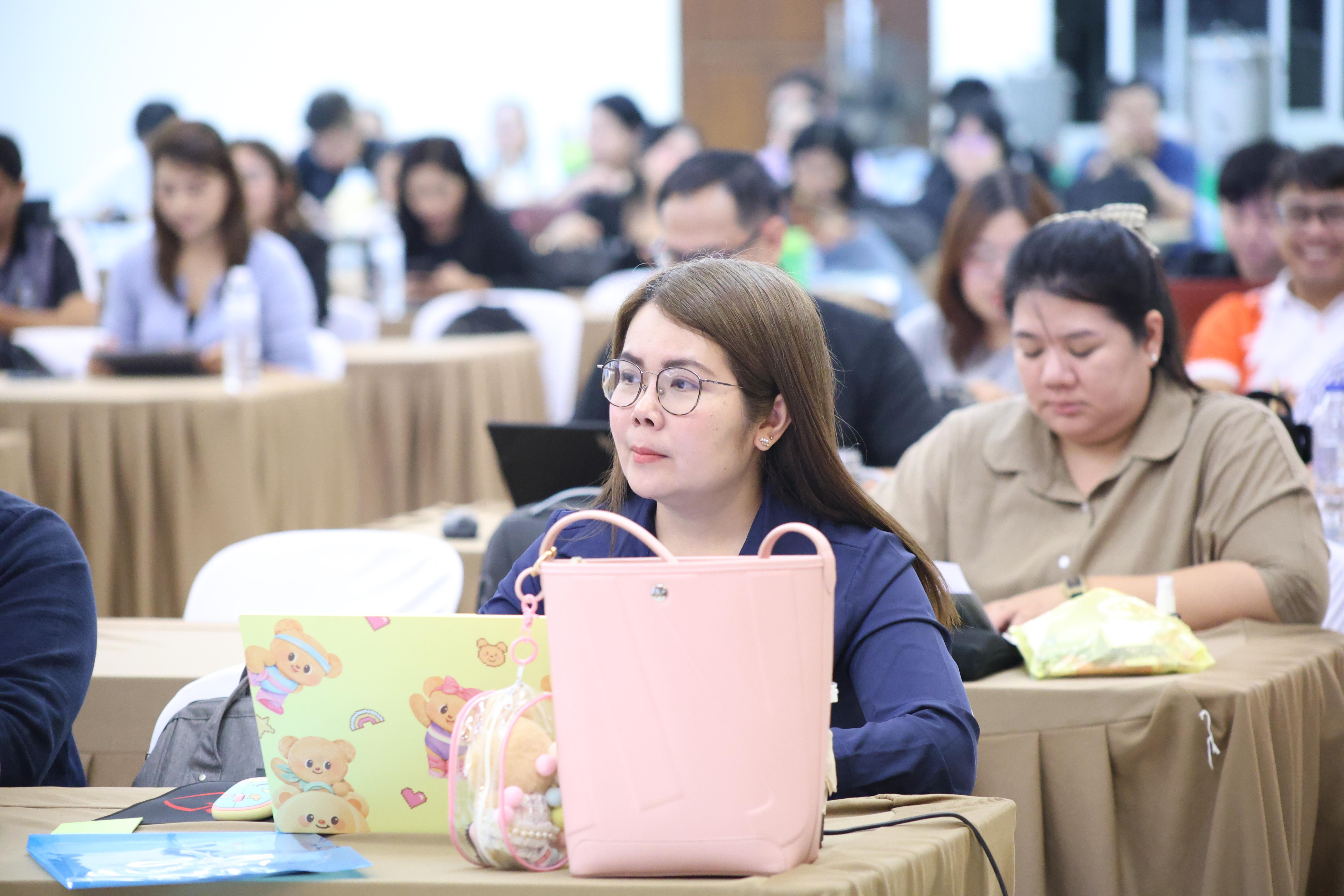 134. วันนี้เป็นการอบรมในโมดูลที่ 2  เรื่อง “ภาษาเพื่อการสื่อสารสำหรับครู”
