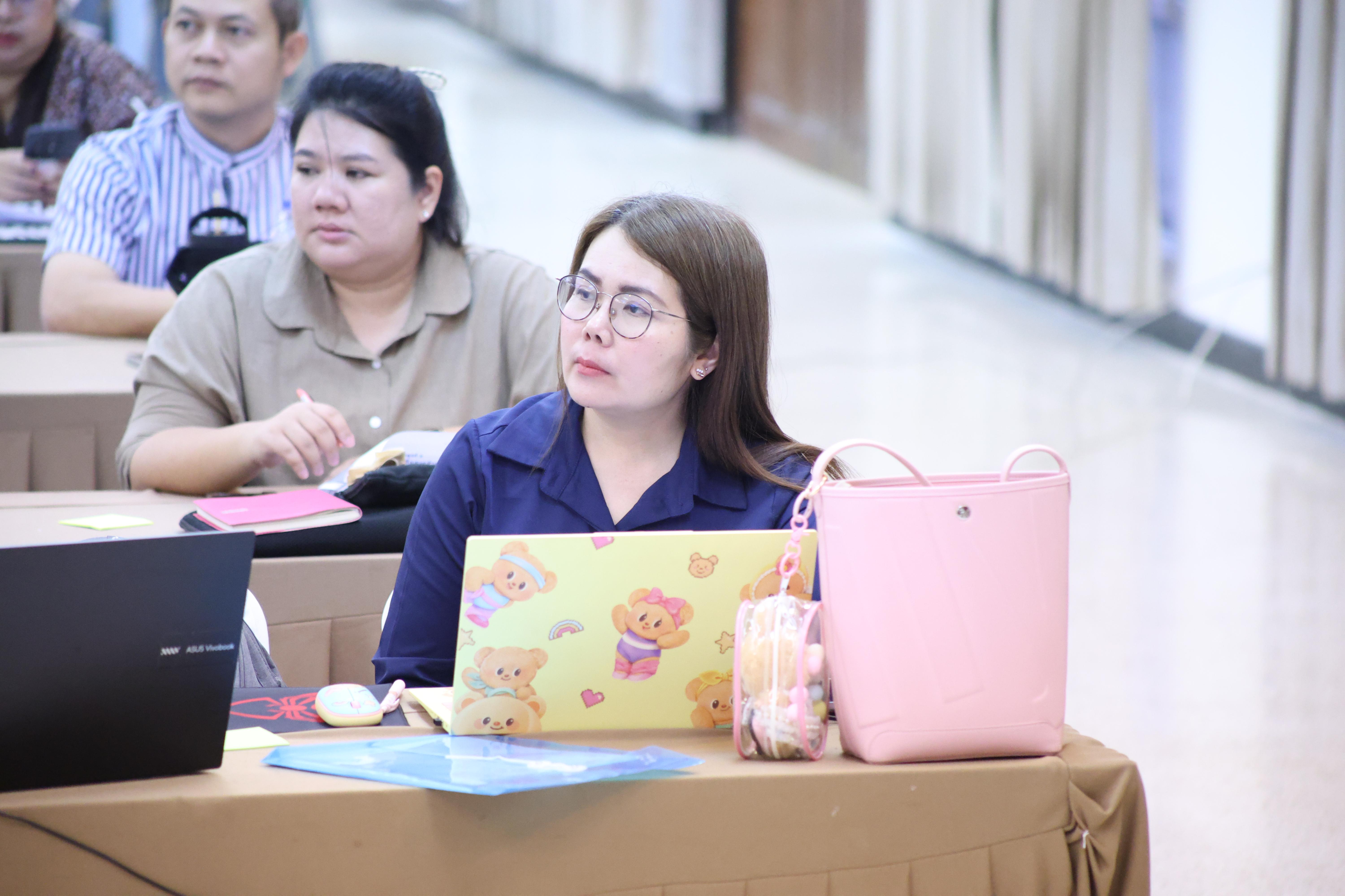 136. วันนี้เป็นการอบรมในโมดูลที่ 2  เรื่อง “ภาษาเพื่อการสื่อสารสำหรับครู”