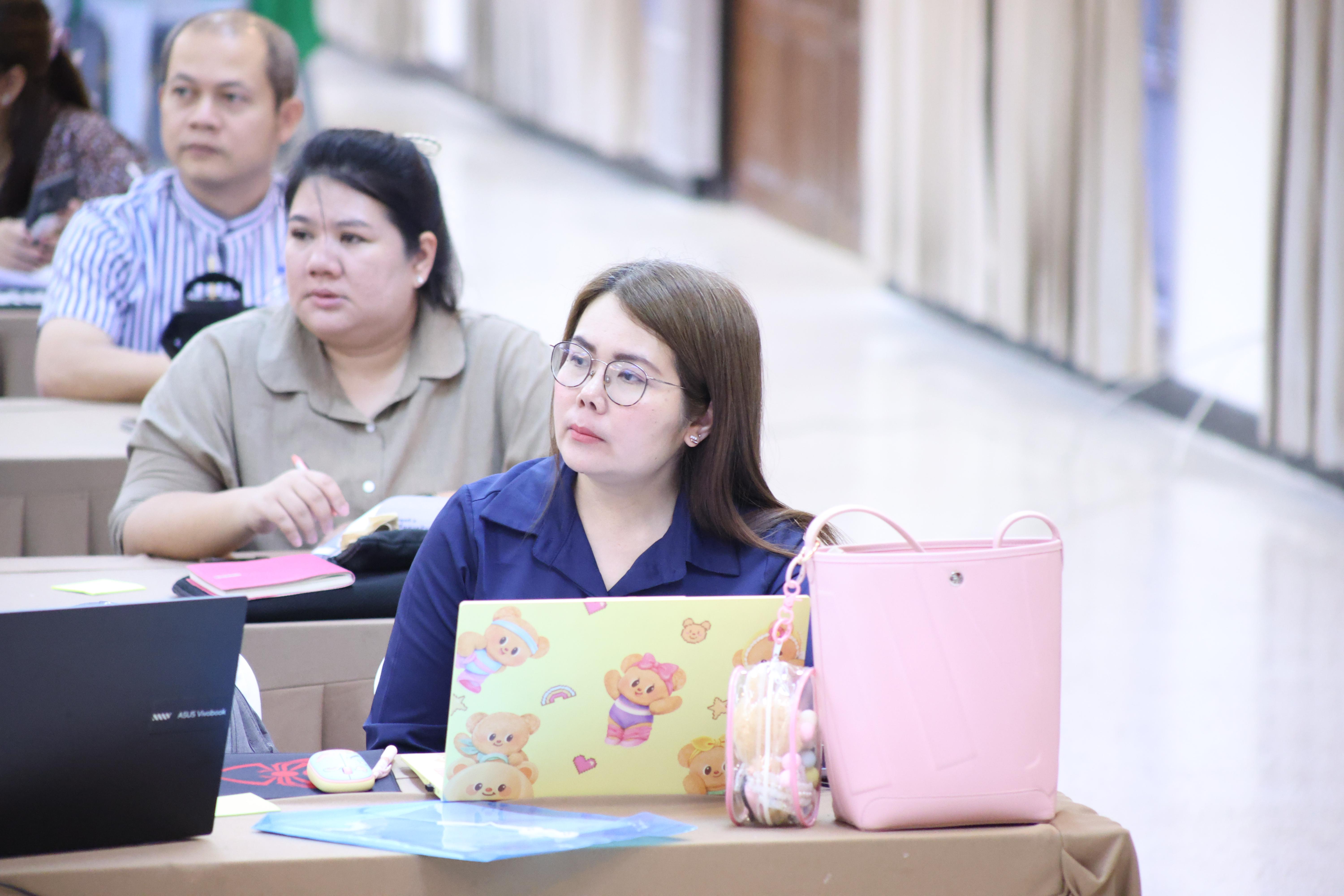 137. วันนี้เป็นการอบรมในโมดูลที่ 2  เรื่อง “ภาษาเพื่อการสื่อสารสำหรับครู”