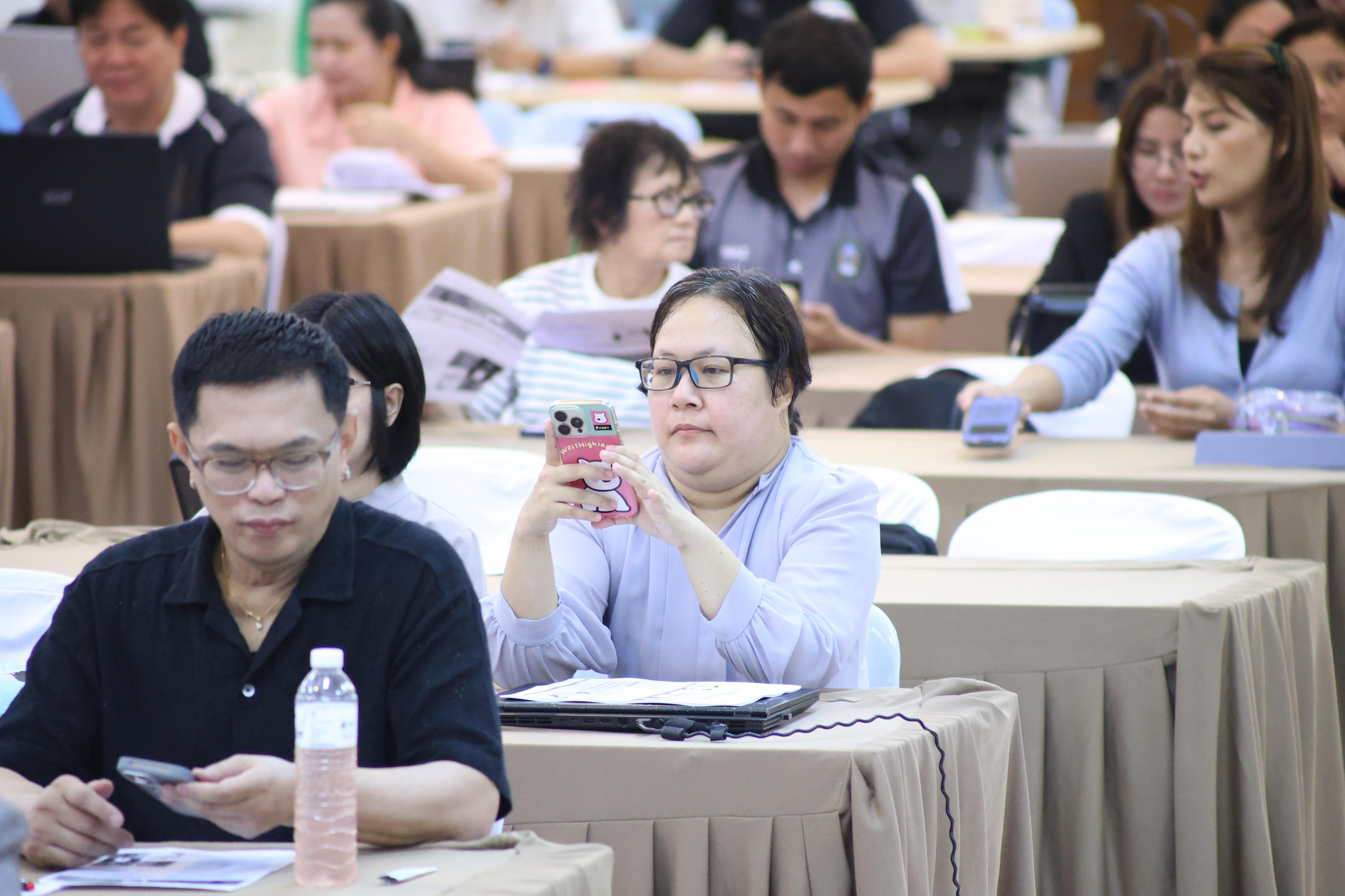 140. วันนี้เป็นการอบรมในโมดูลที่ 2  เรื่อง “ภาษาเพื่อการสื่อสารสำหรับครู”