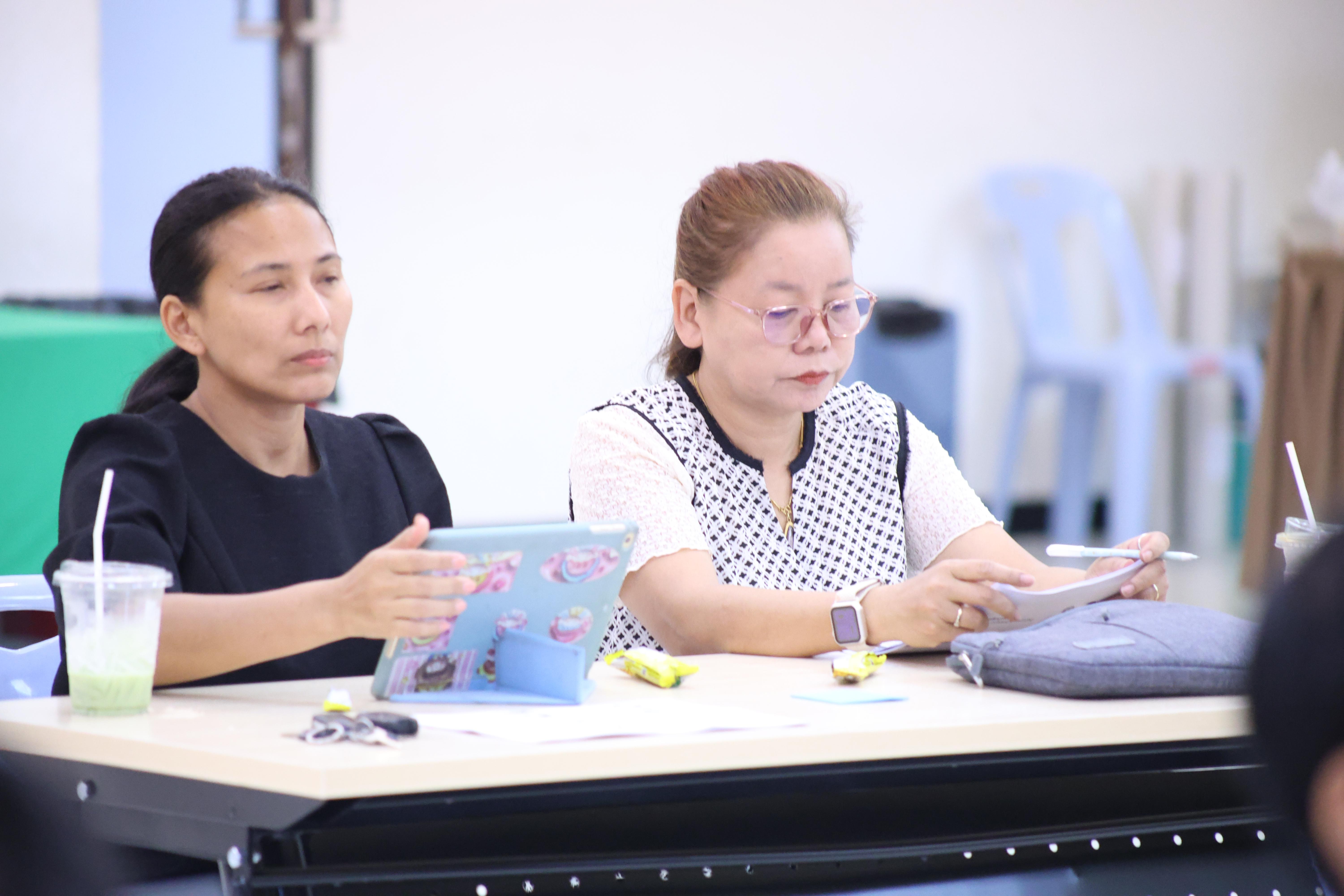165. วันนี้เป็นการอบรมในโมดูลที่ 2  เรื่อง “ภาษาเพื่อการสื่อสารสำหรับครู”