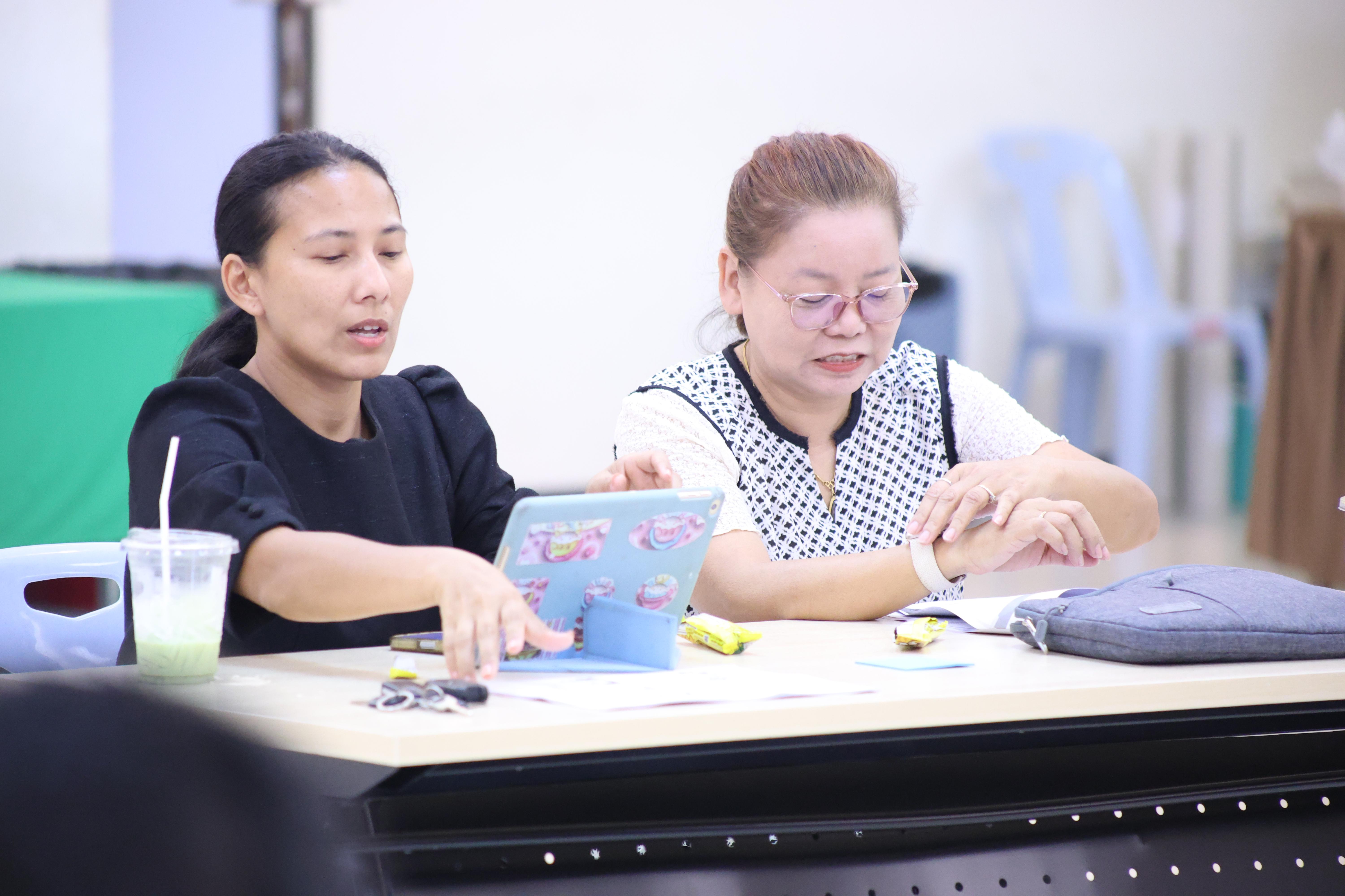 166. วันนี้เป็นการอบรมในโมดูลที่ 2  เรื่อง “ภาษาเพื่อการสื่อสารสำหรับครู”